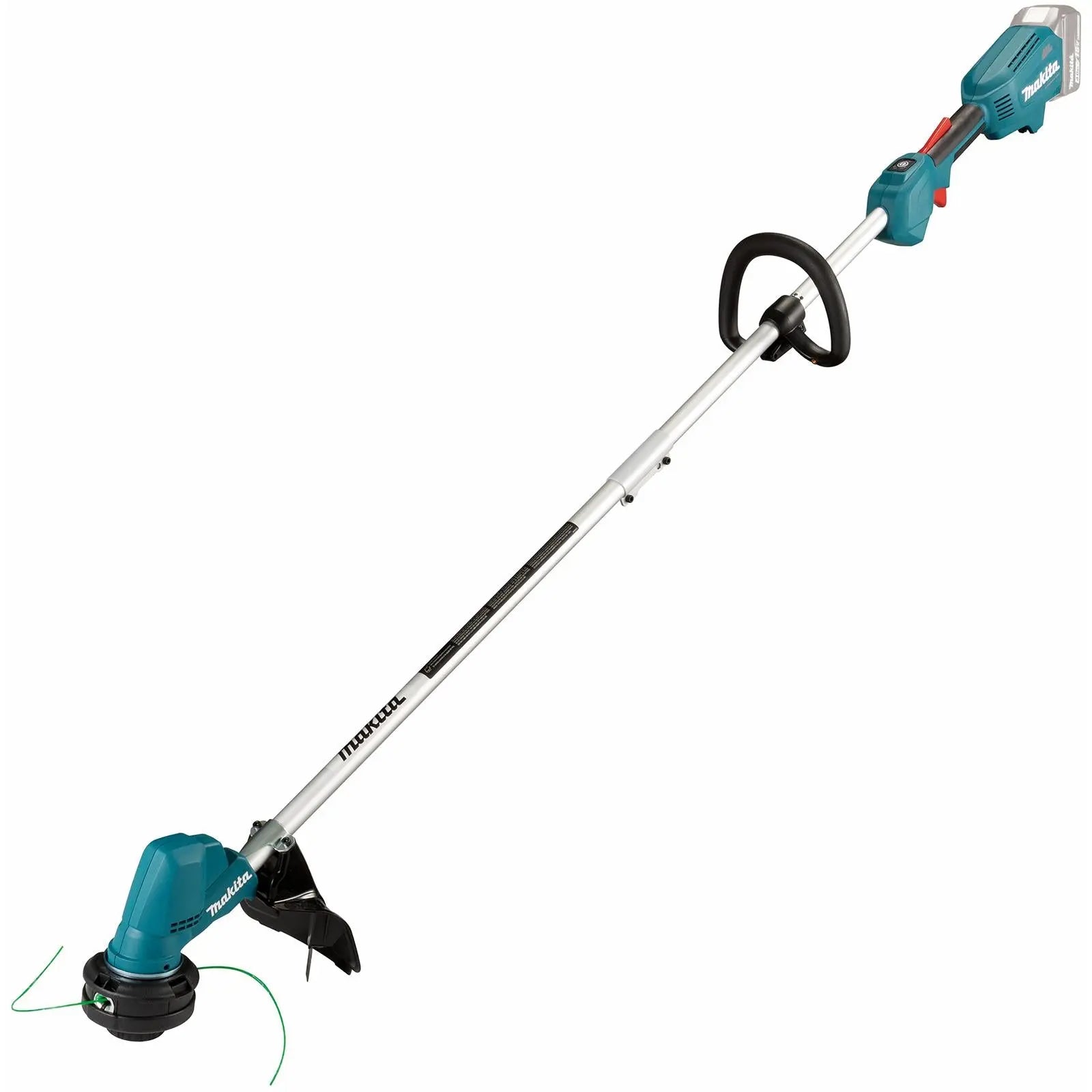 Makita Line Trimmer Strimmer 18V LXT Brushless Cordless Garden Lawn Strimming 5Ah Bare Unit Body Only DUR192LZ  White Rose Tools
