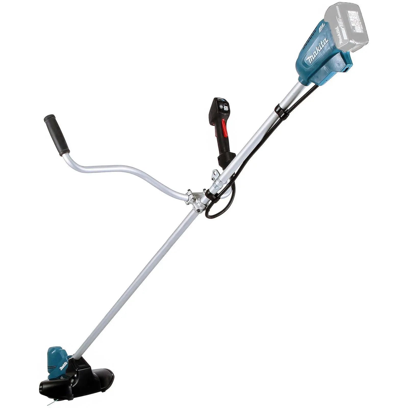 Makita Line Trimmer Strimmer 18V LXT Brushless Cordless Garden Lawn Strimming Bare Unit Body Only DUR190UZX3  White Rose Tools