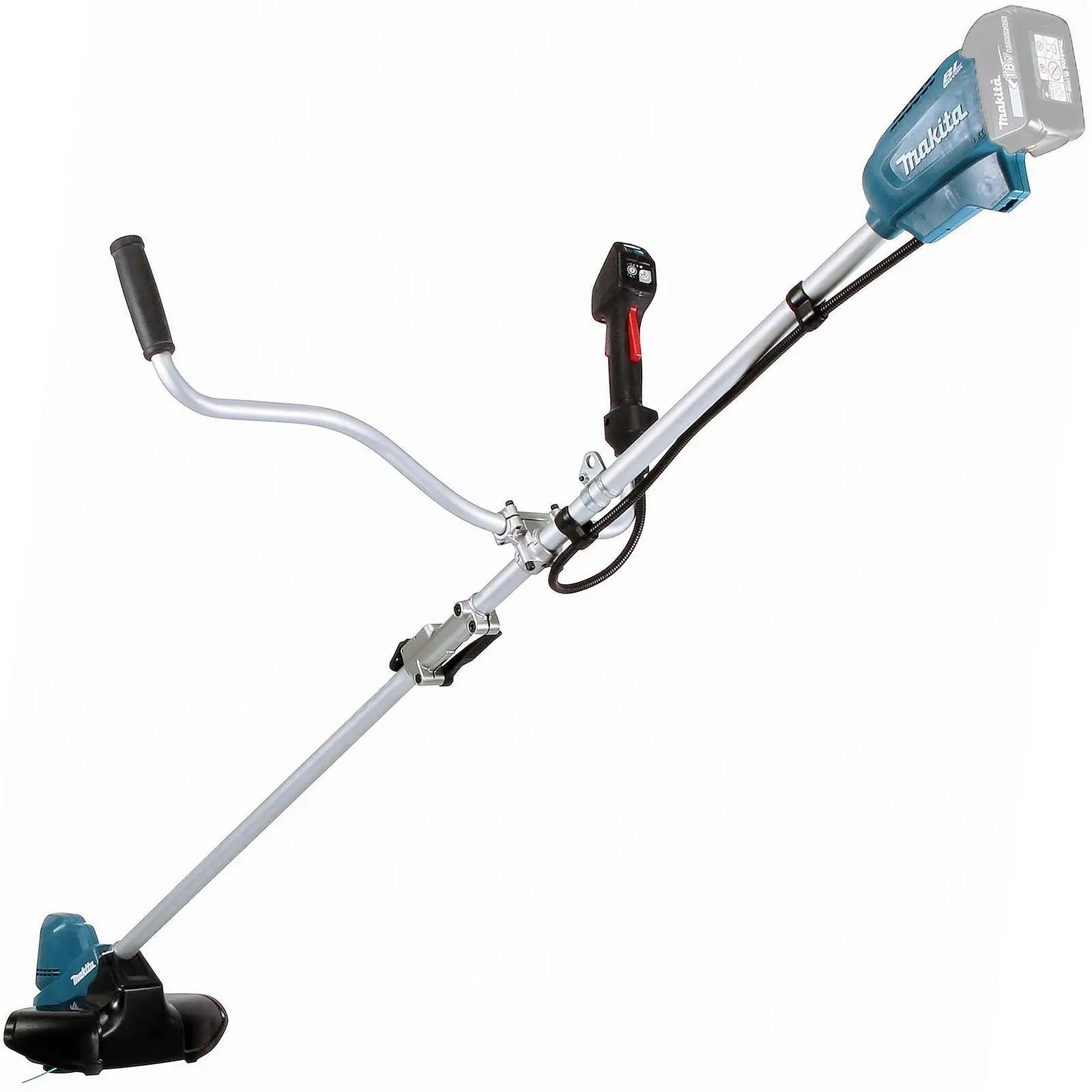 Makita Line Trimmer Strimmer 18V LXT Brushless Cordless Garden Lawn Strimming Bare Unit Body Only DUR191UZX3  White Rose Tools