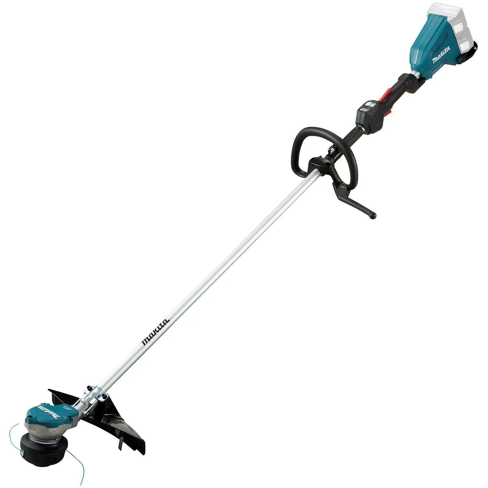 Makita Line Trimmer Strimmer 2 x 18V LXT Brushless Cordless Garden Lawn Strimming Bare Unit Body Only DUR368LZ  White Rose Tools
