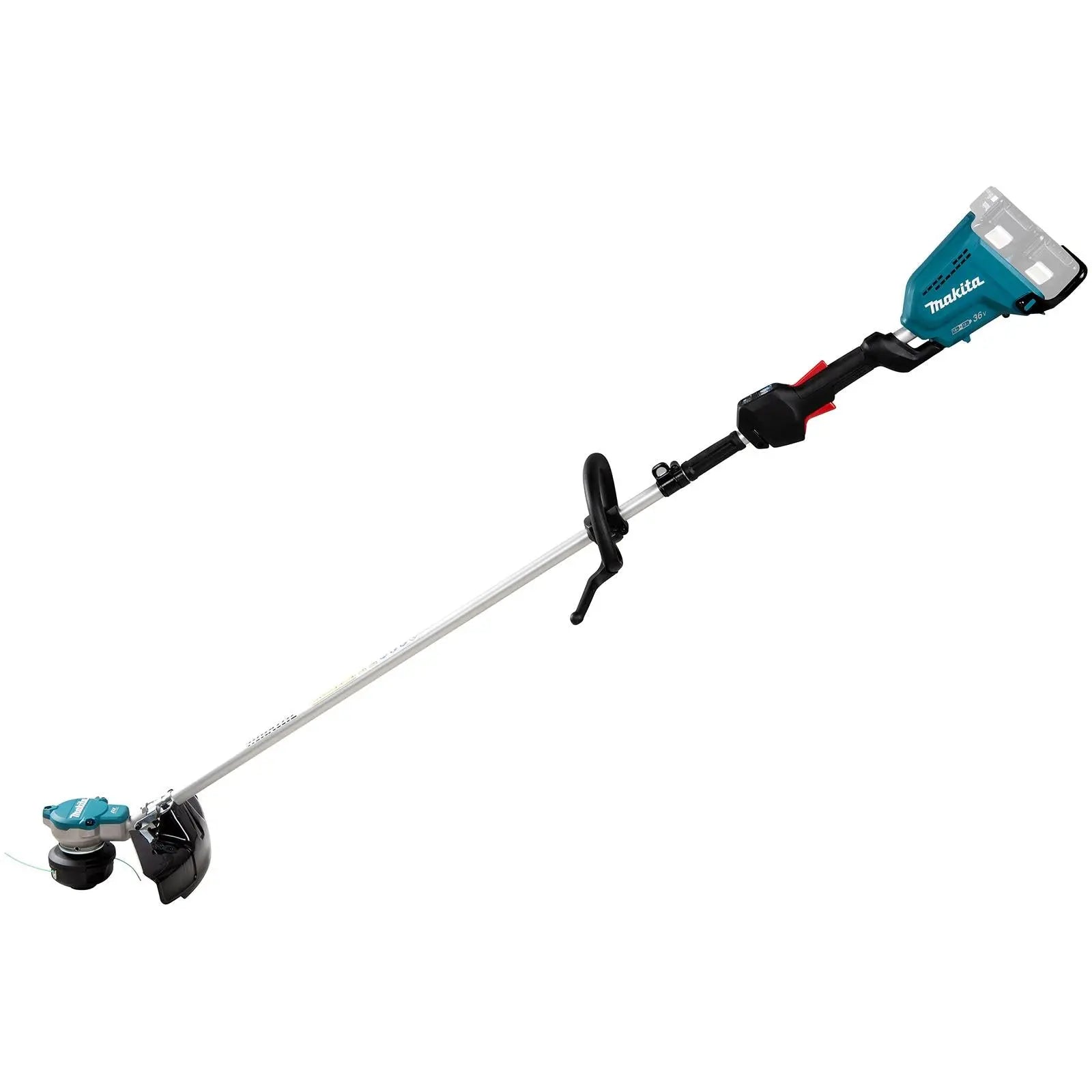Makita Line Trimmer Strimmer 2 x 18V LXT Brushless Cordless Garden Lawn Strimming Bare Unit Body Only DUR368LZ  White Rose Tools