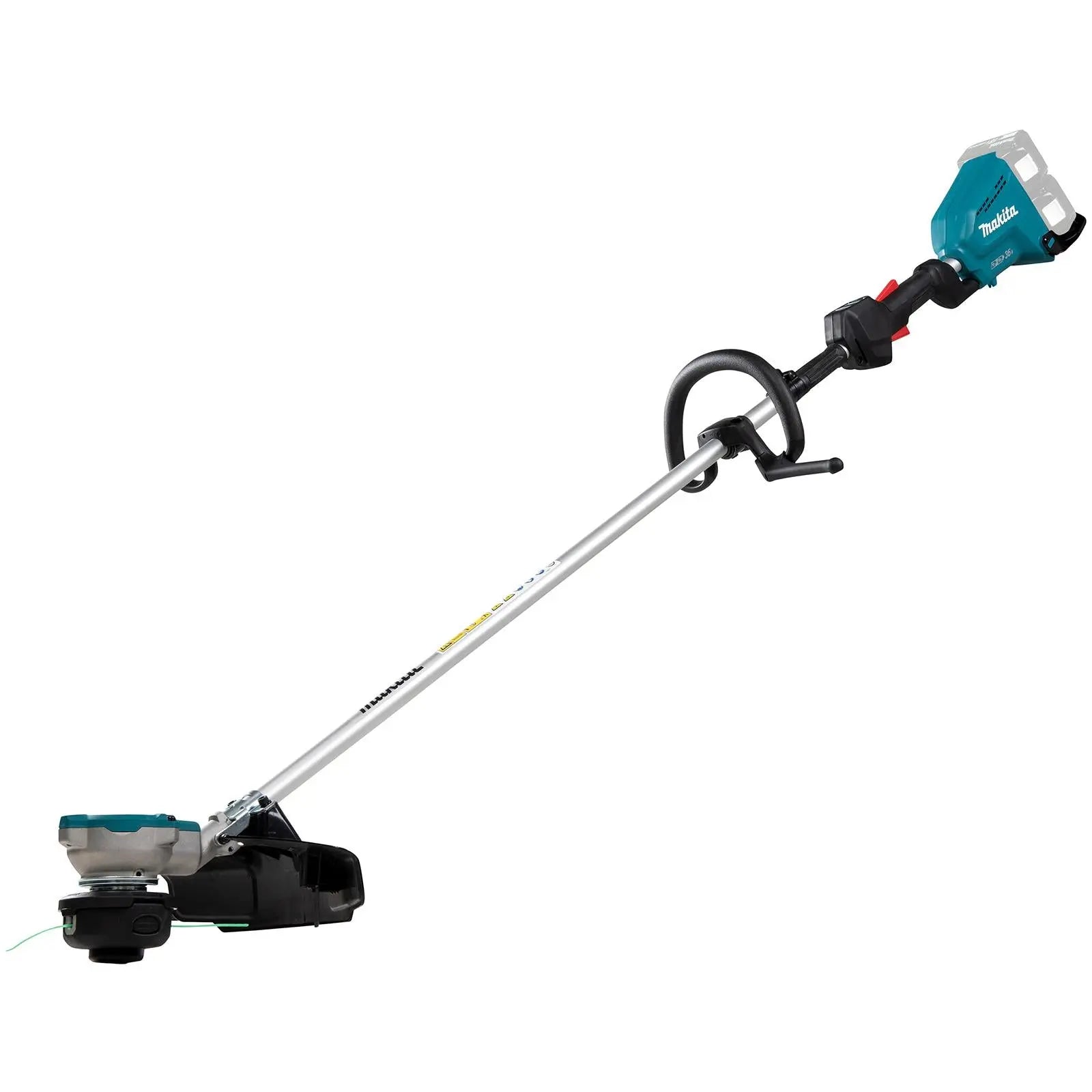 Makita Line Trimmer Strimmer 2 x 18V LXT Brushless Cordless Garden Lawn Strimming Bare Unit Body Only DUR368LZ  White Rose Tools