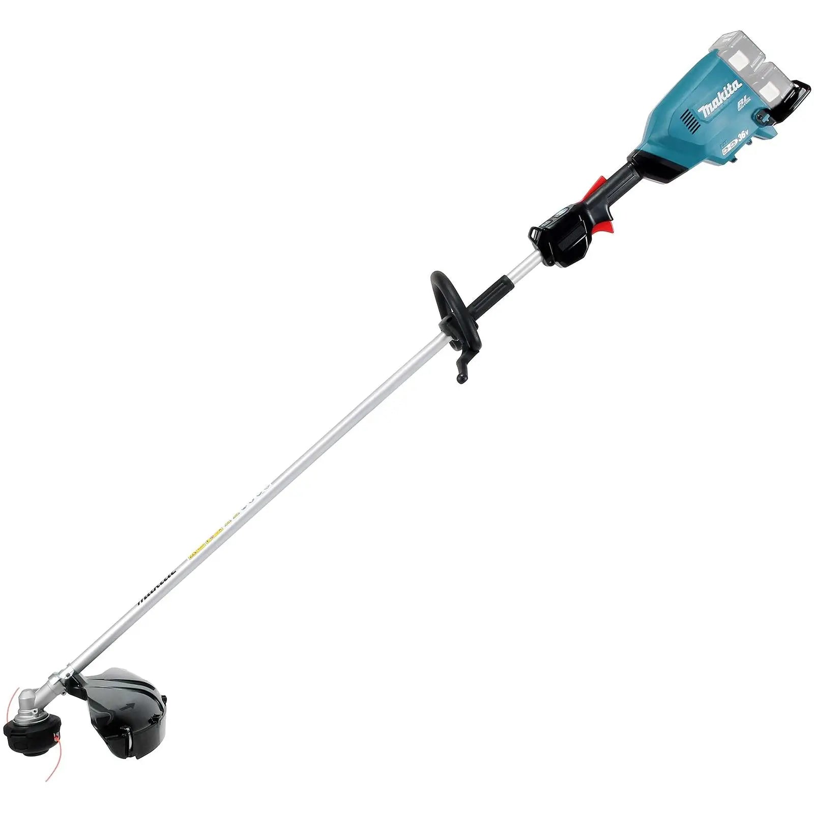 Makita Line Trimmer Strimmer 2 x 18V LXT Brushless Cordless Garden Lawn Strimming Bare Unit Body Only DUR369LZ  White Rose Tools