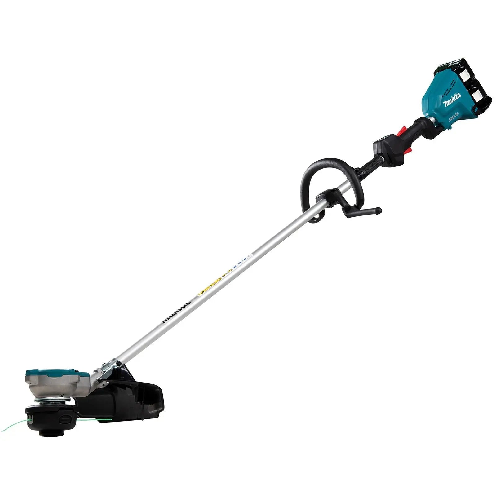 Makita Line Trimmer Strimmer Kit 2 x 18V LXT Brushless Cordless Garden Lawn Strimming 2 x 5Ah Battery and Dual Rapid Charger DUR368LPT2  White Rose Tools