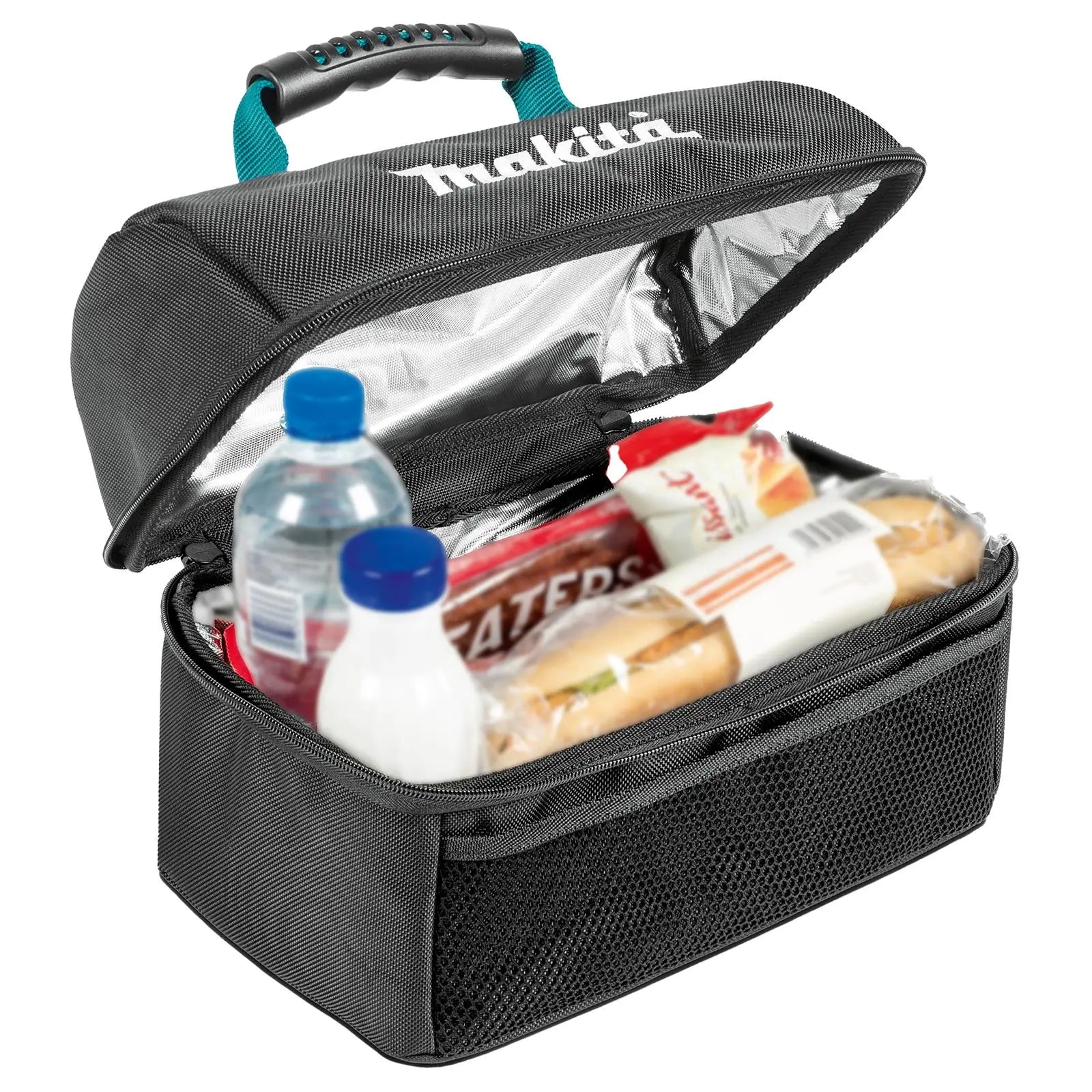 Makita Lunch Bag 7.5L Foil Lining Heavy Duty Construction White Rose Tools