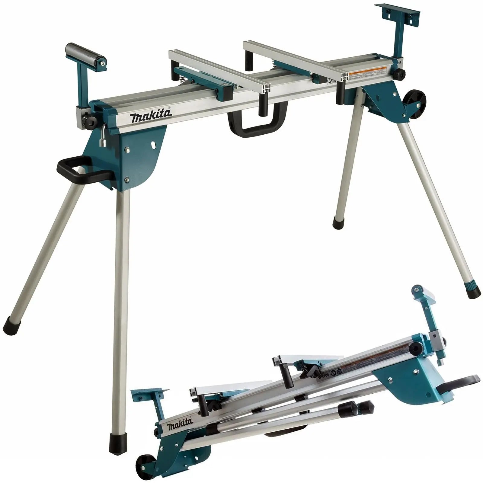 Makita Mitre Saw Stand Extendable to 2550mm DEBWST06  White Rose Tools