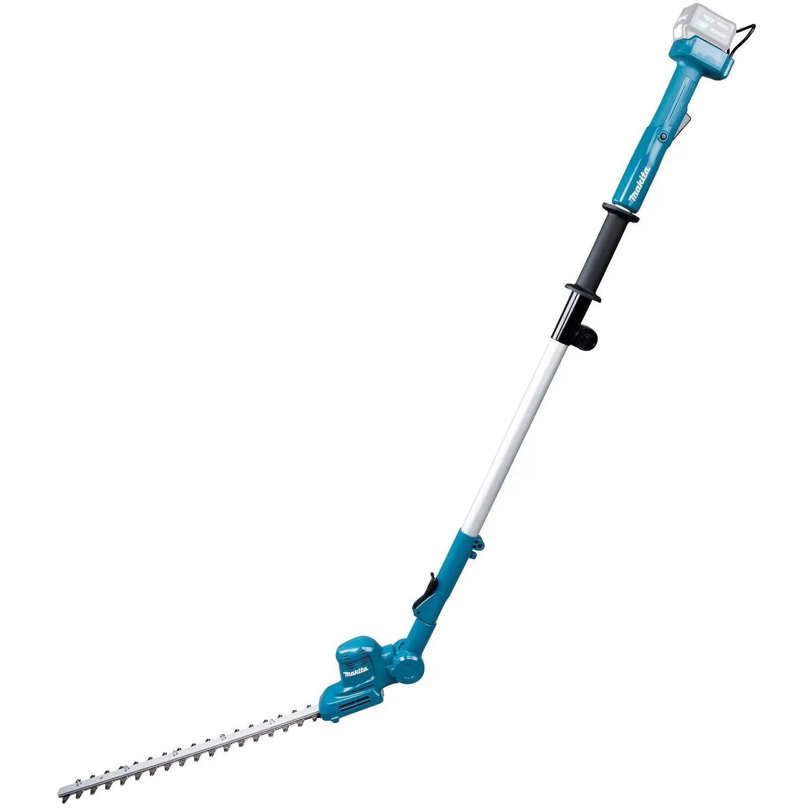 Makita Pole Hedge Trimmer 46cm 12V CXT Cordless Telescopic Garden Bush Cutter Cutting Bare Unit Body Only UN460WDZ  White Rose Tools