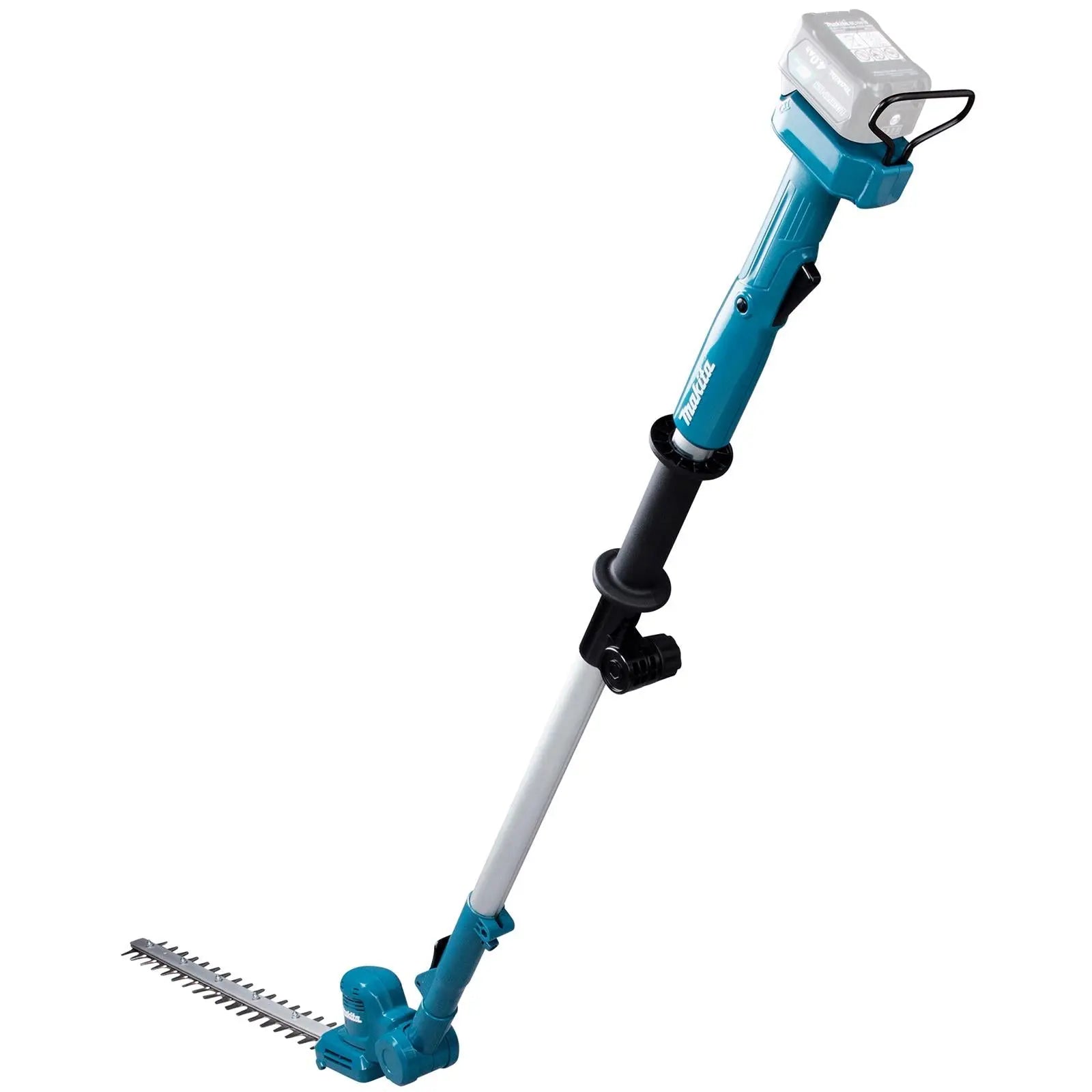 Makita Pole Hedge Trimmer 46cm 12V CXT Cordless Telescopic Garden Bush Cutter Cutting Bare Unit Body Only UN460WDZ  White Rose Tools
