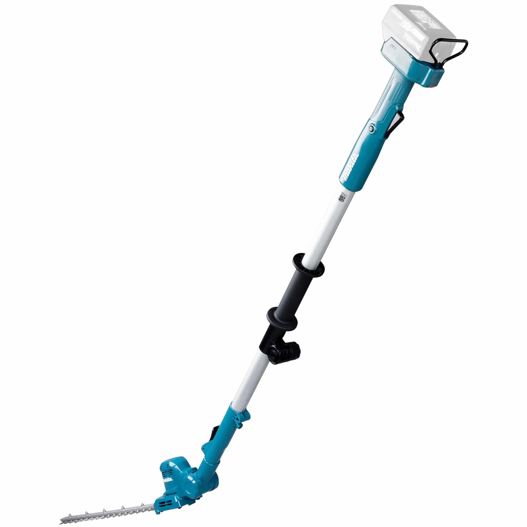 Makita Pole Hedge Trimmer 46cm 18V LXT Li-ion Brushless Cordless Telescopic Garden Bush Cutter Cutting Bare Unit Body Only DUN461WZ  White Rose Tools