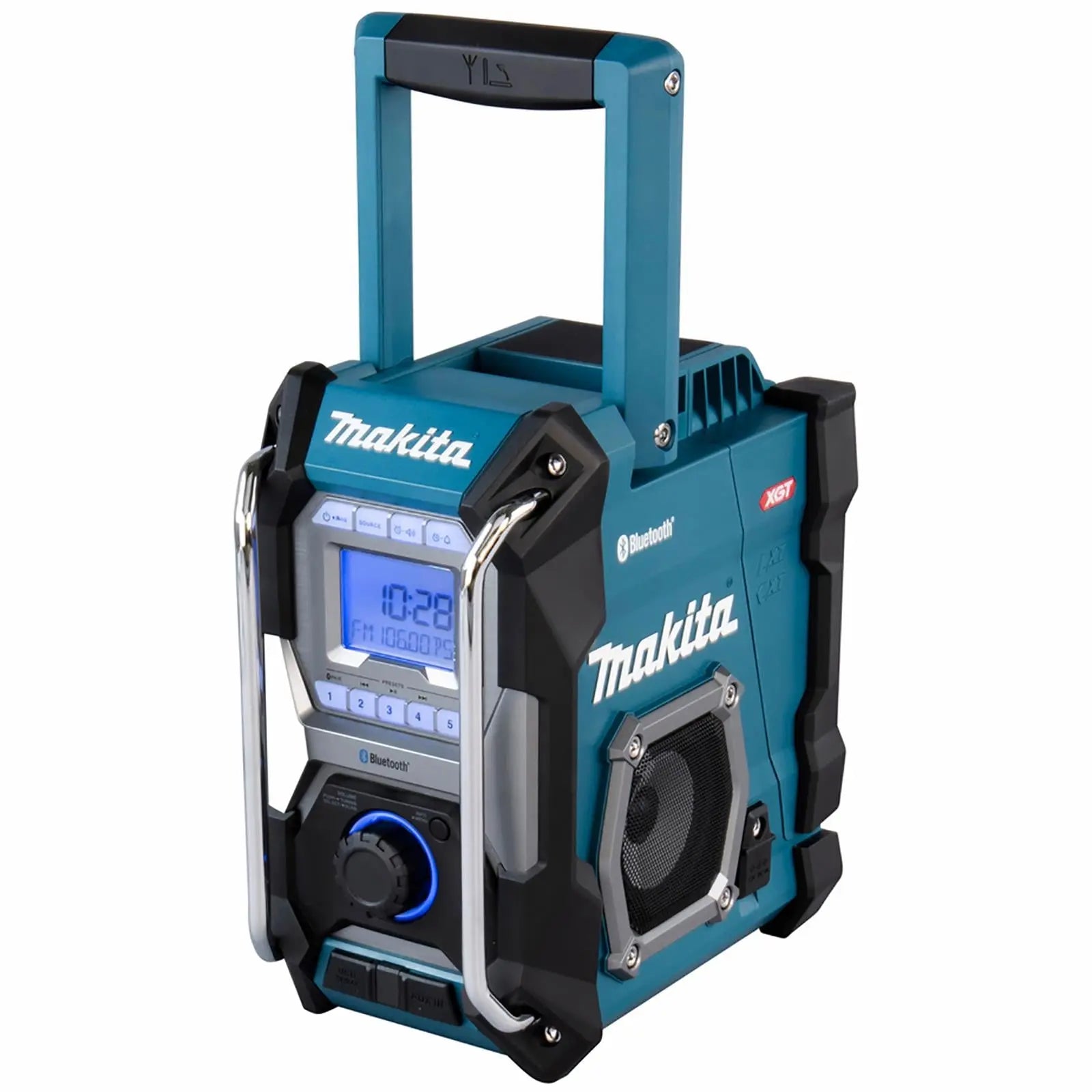 Makita Radio and Bluetooth Speaker CXT LXT XGT Mains 12V 18V 40V MR002GZ Body Only White Rose Tools