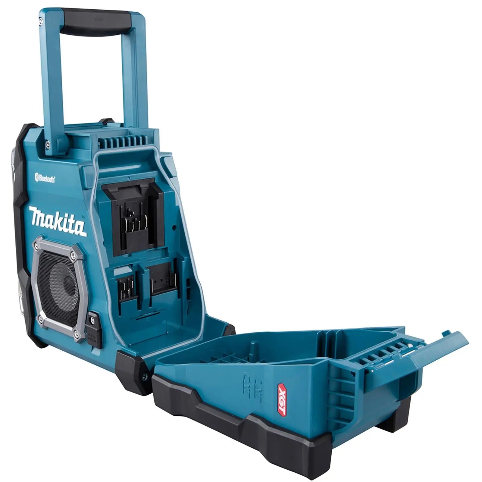 Makita Radio and Bluetooth Speaker CXT LXT XGT Mains 12V 18V 40V MR002GZ Body Only  White Rose Tools