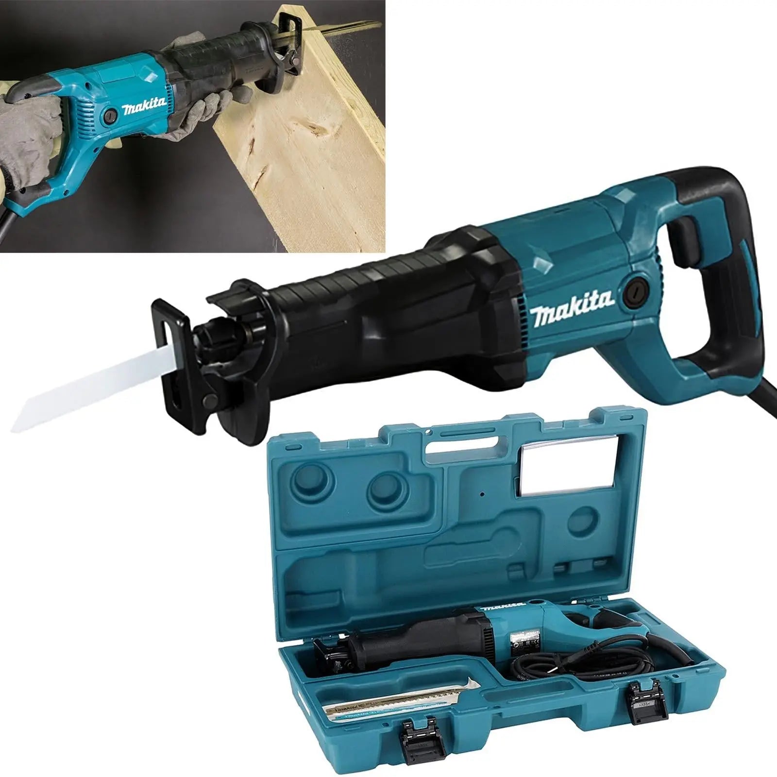 Makita Reciprocating Saw 1200W JR3051TK 110V  White Rose Tools