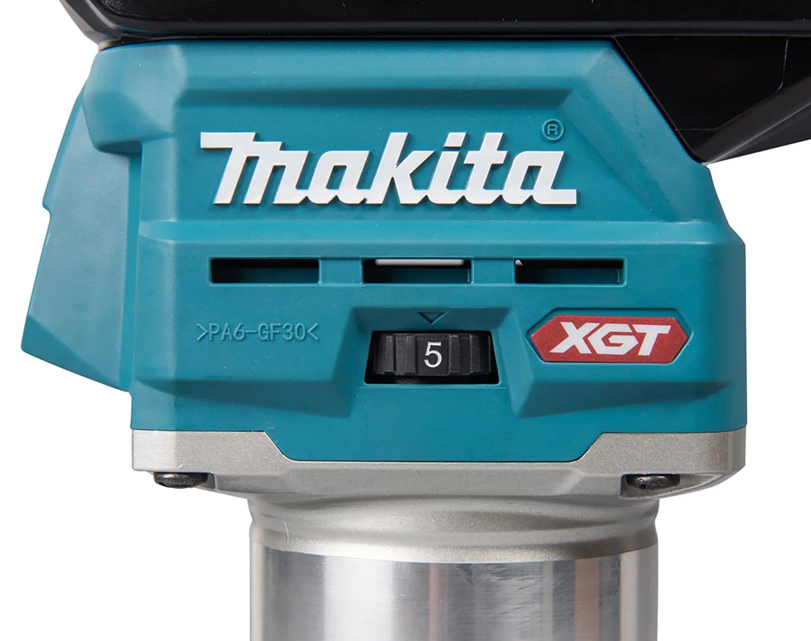 Makita Router Trimmer 40V Max XGT 1/4" Collet in MakPac Type 4 Case with Plunge Base Body Only RT001GZ16 White Rose Tools