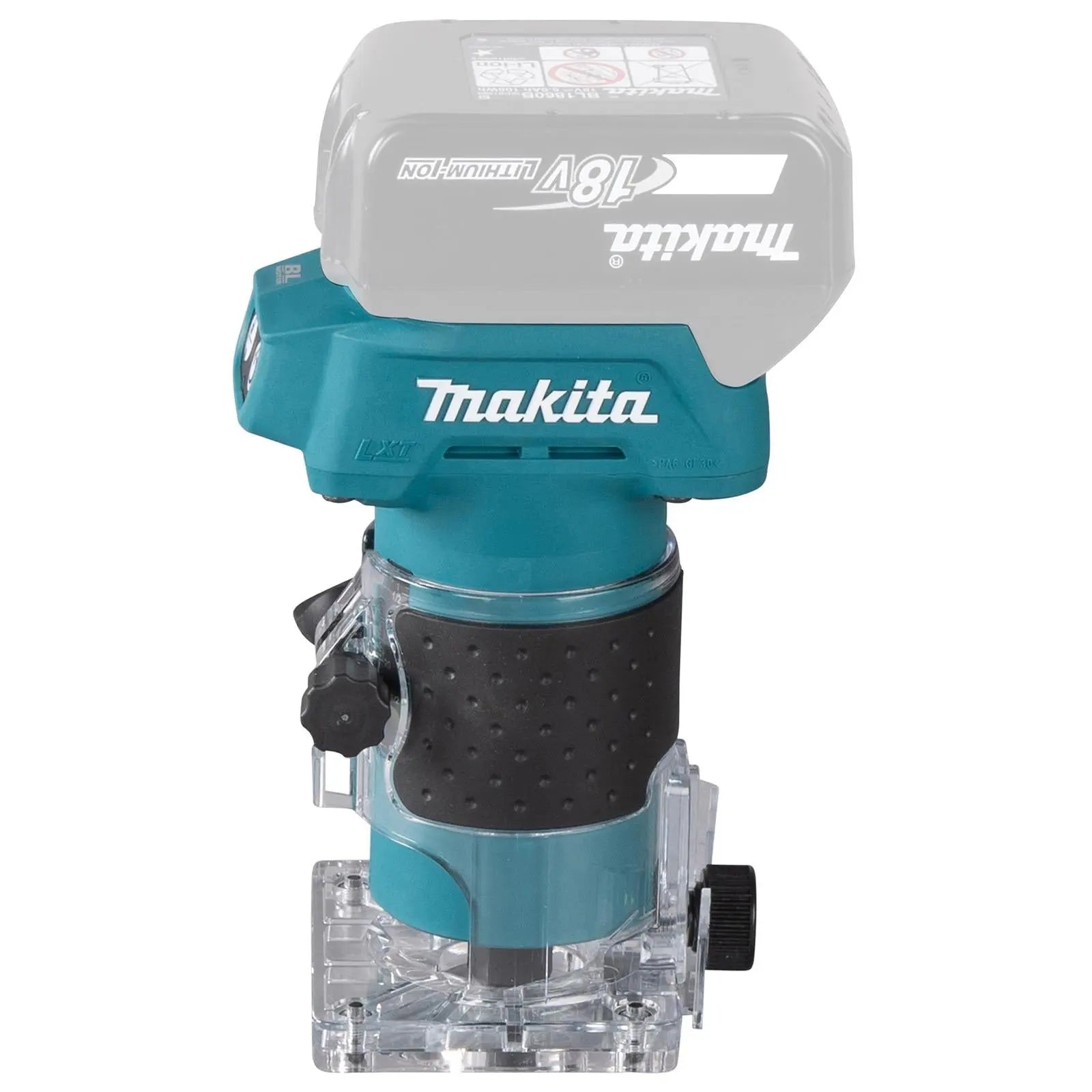 Makita Router Trimmer 6mm 1/4" Collet 18V LXT Cordless Brushless Body Only DRT52Z  White Rose Tools