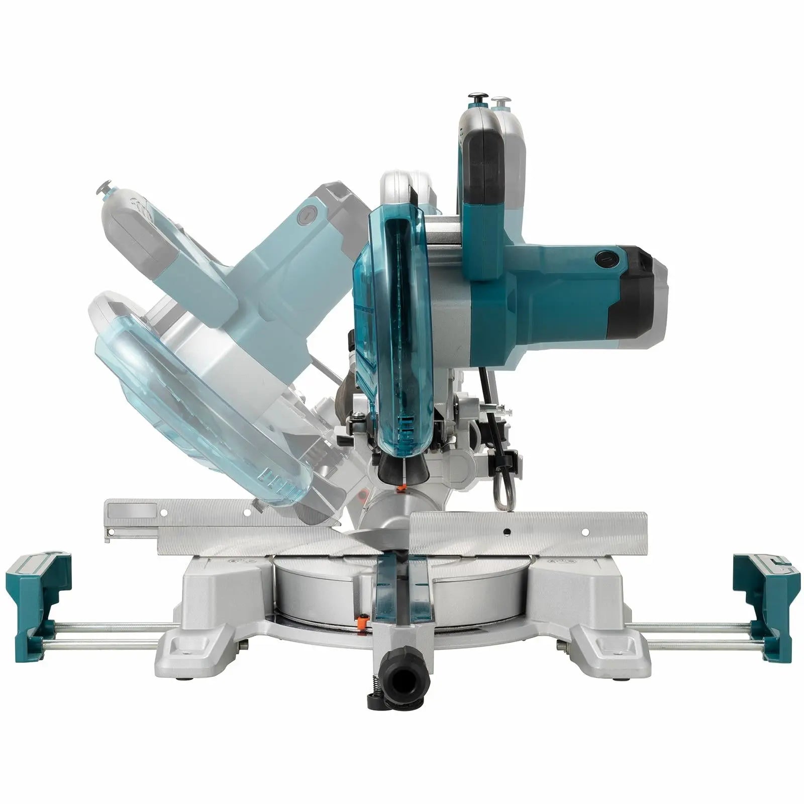 Makita Slide Compound Mitre Saw 216mm Cutting Blade 1200W Choose Voltage 110V or 240V LS0816F  White Rose Tools