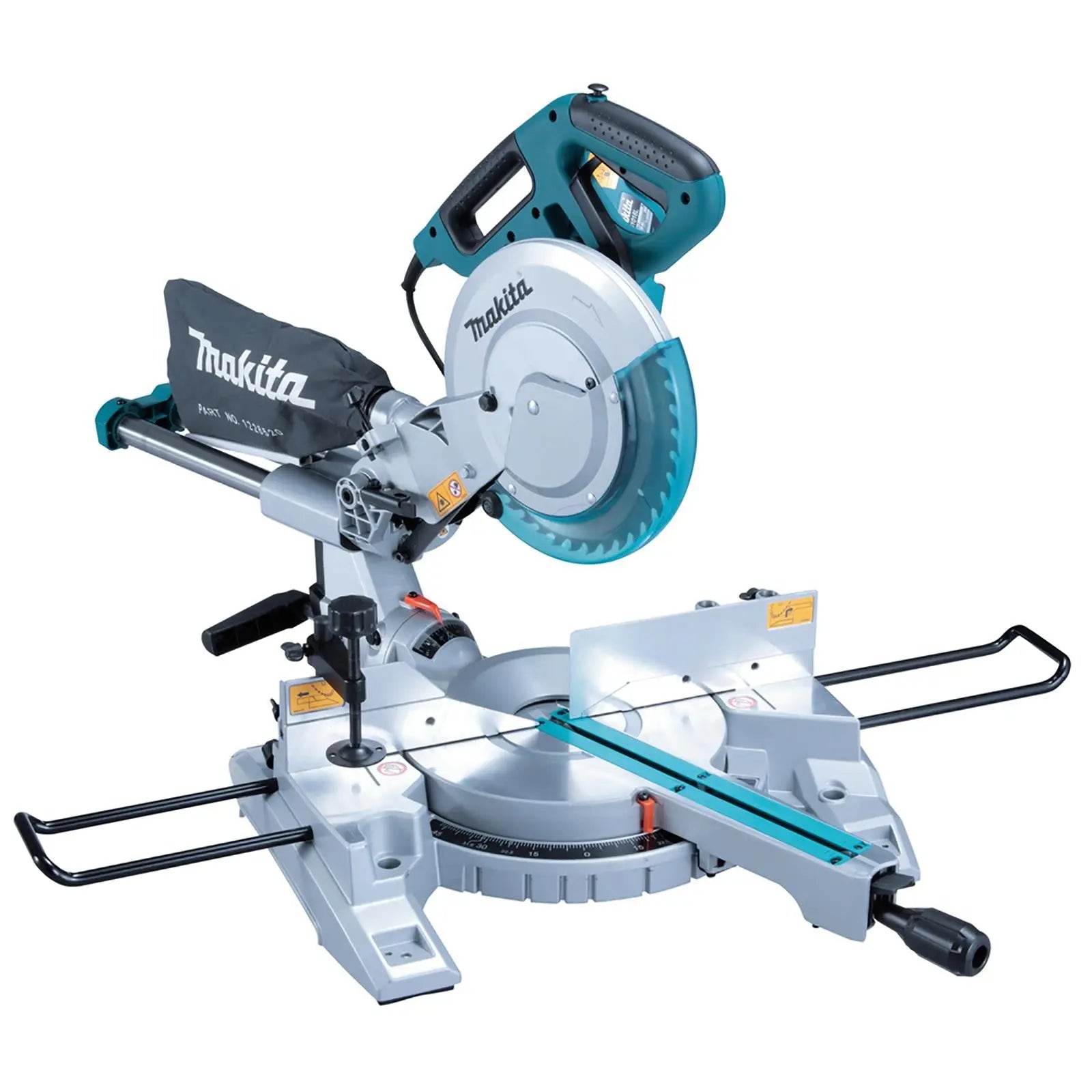 Makita Slide Compound Mitre Saw 255mm to 260mm Cutting Blade 230V  White Rose Tools