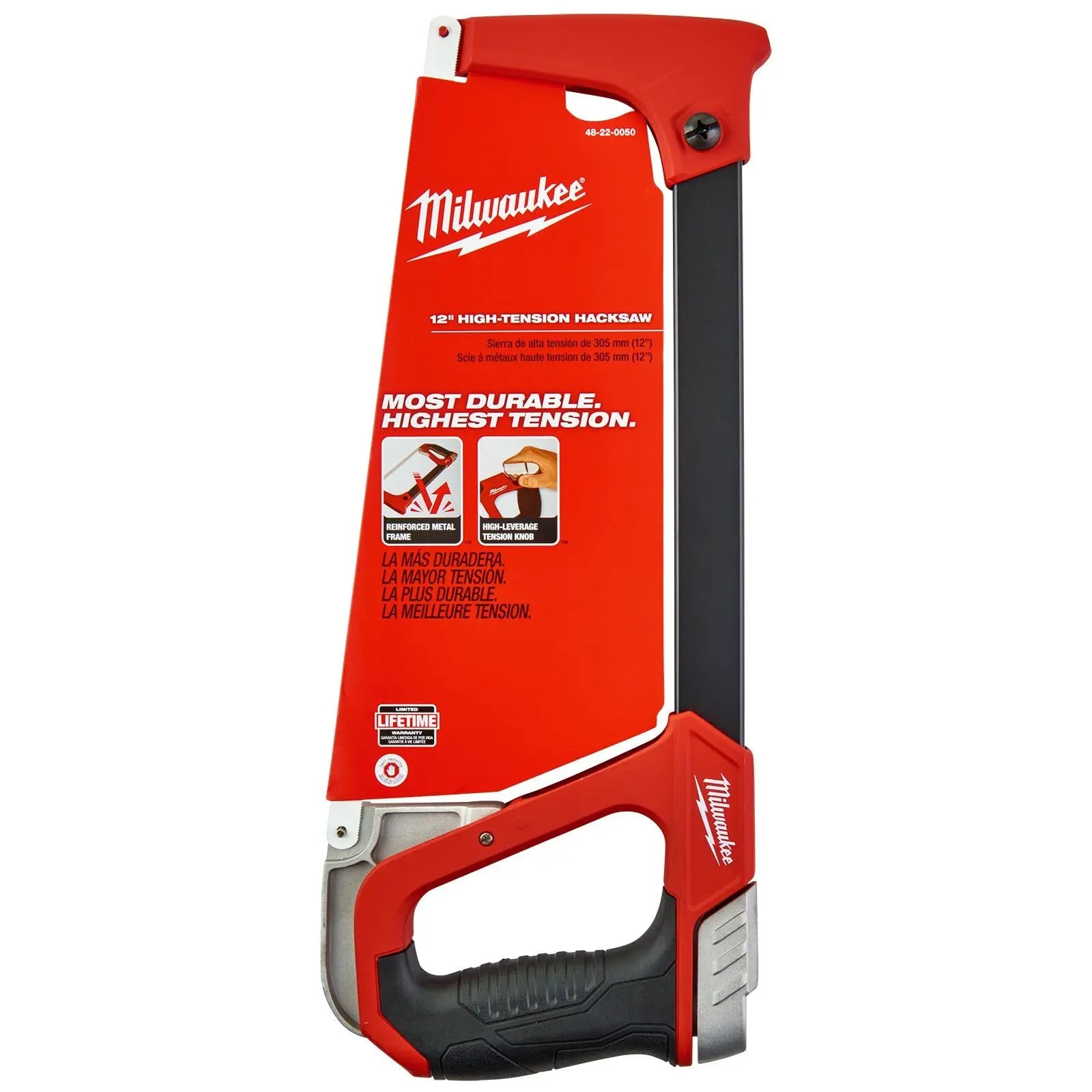 Milwaukee 300mm 12" High Tension Metal Frame Hacksaw