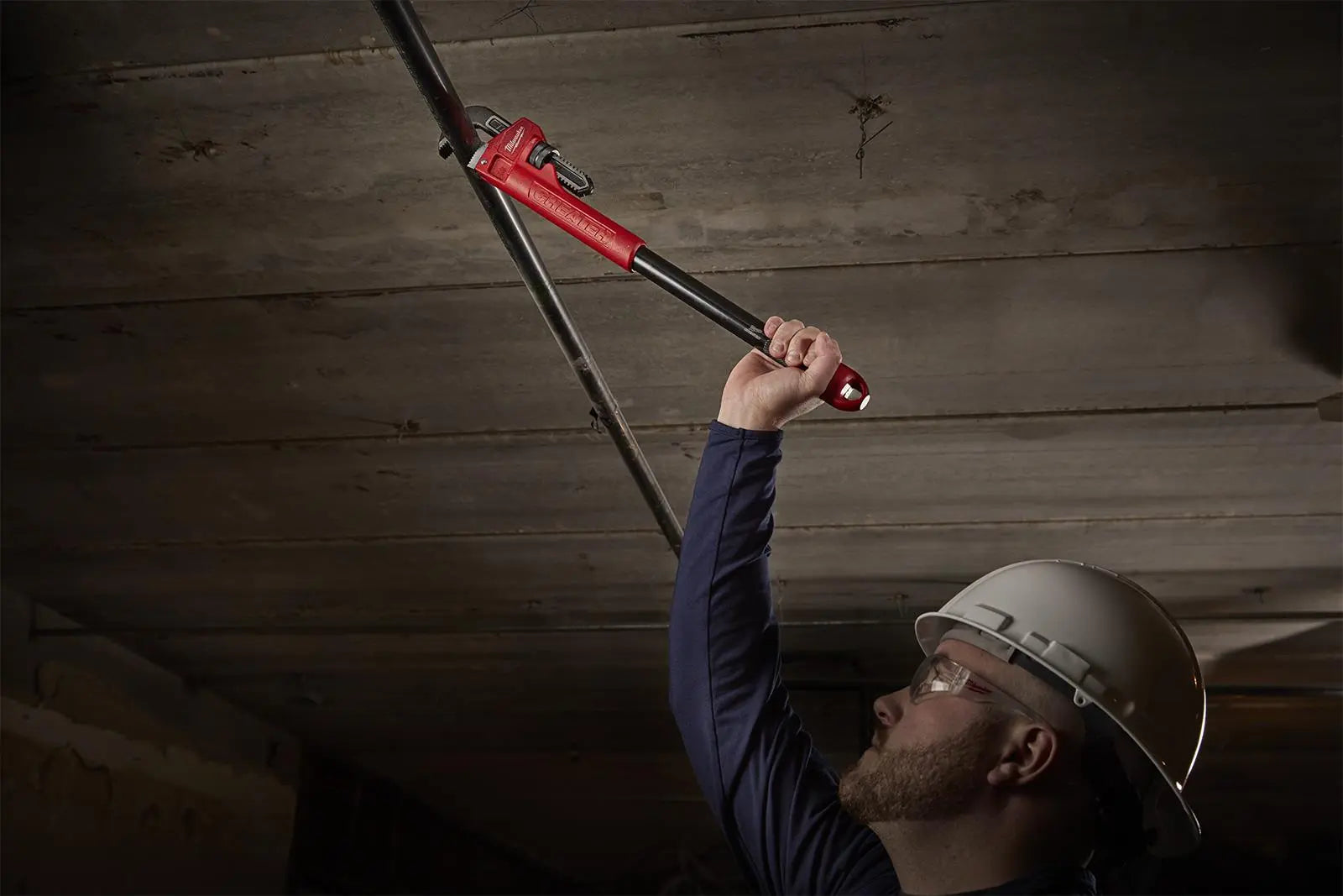 Milwaukee Adaptable Pipe Wrench Cheater 250mm 450mm 600mm