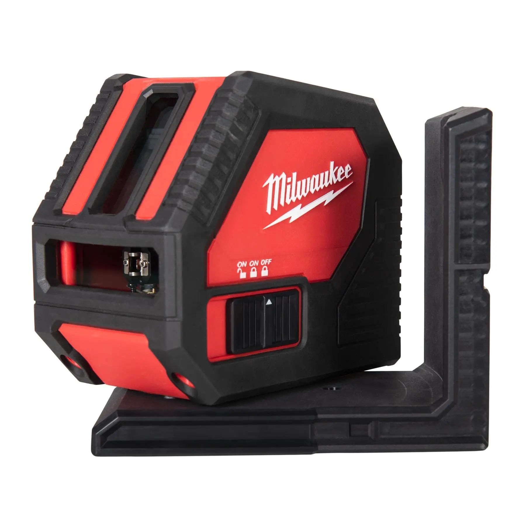 Milwaukee Alkaline Green Cross Line Laser Level CLL-C White Rose Tools
