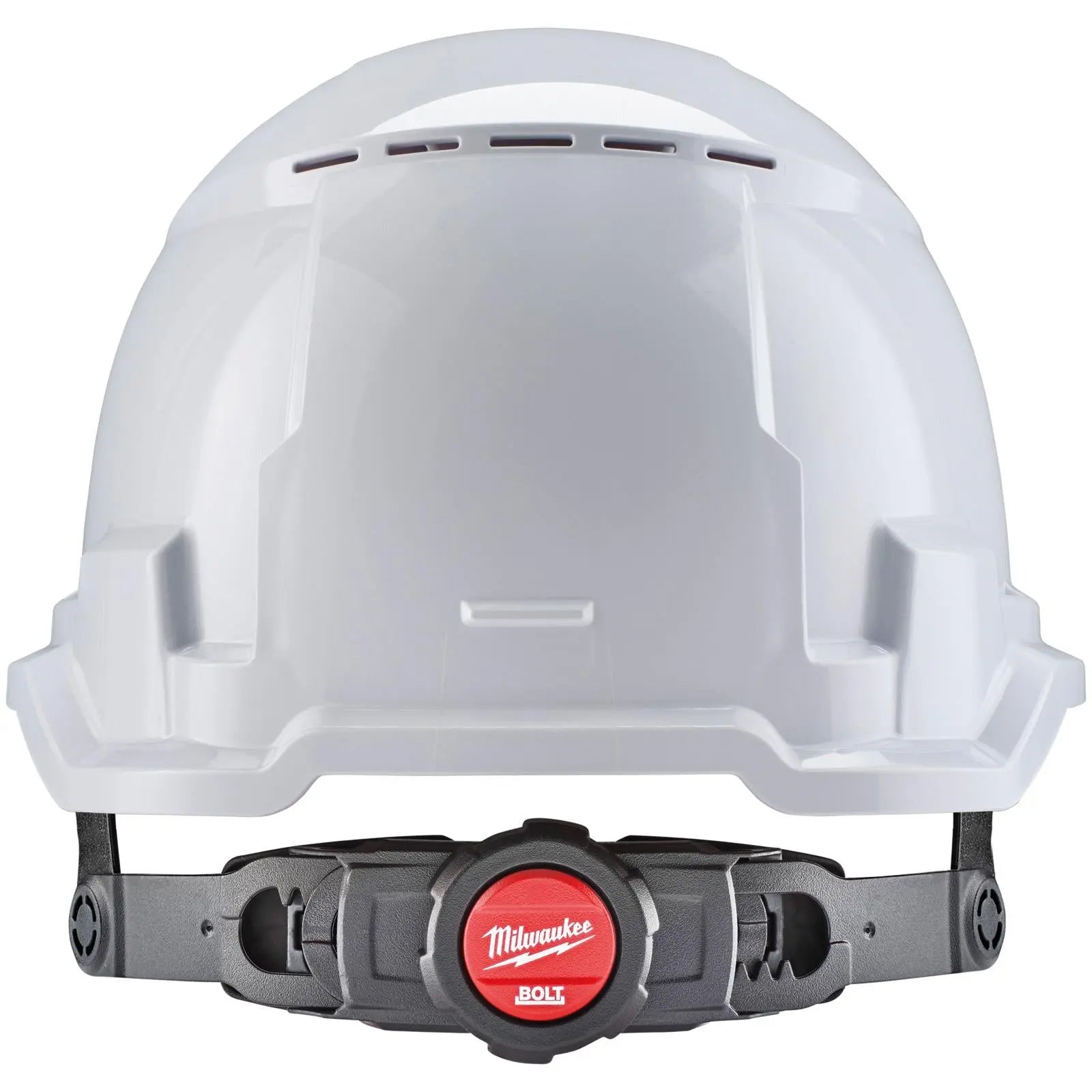 Milwaukee BOLT 100 White Safety Helmet Vented White Rose Tools