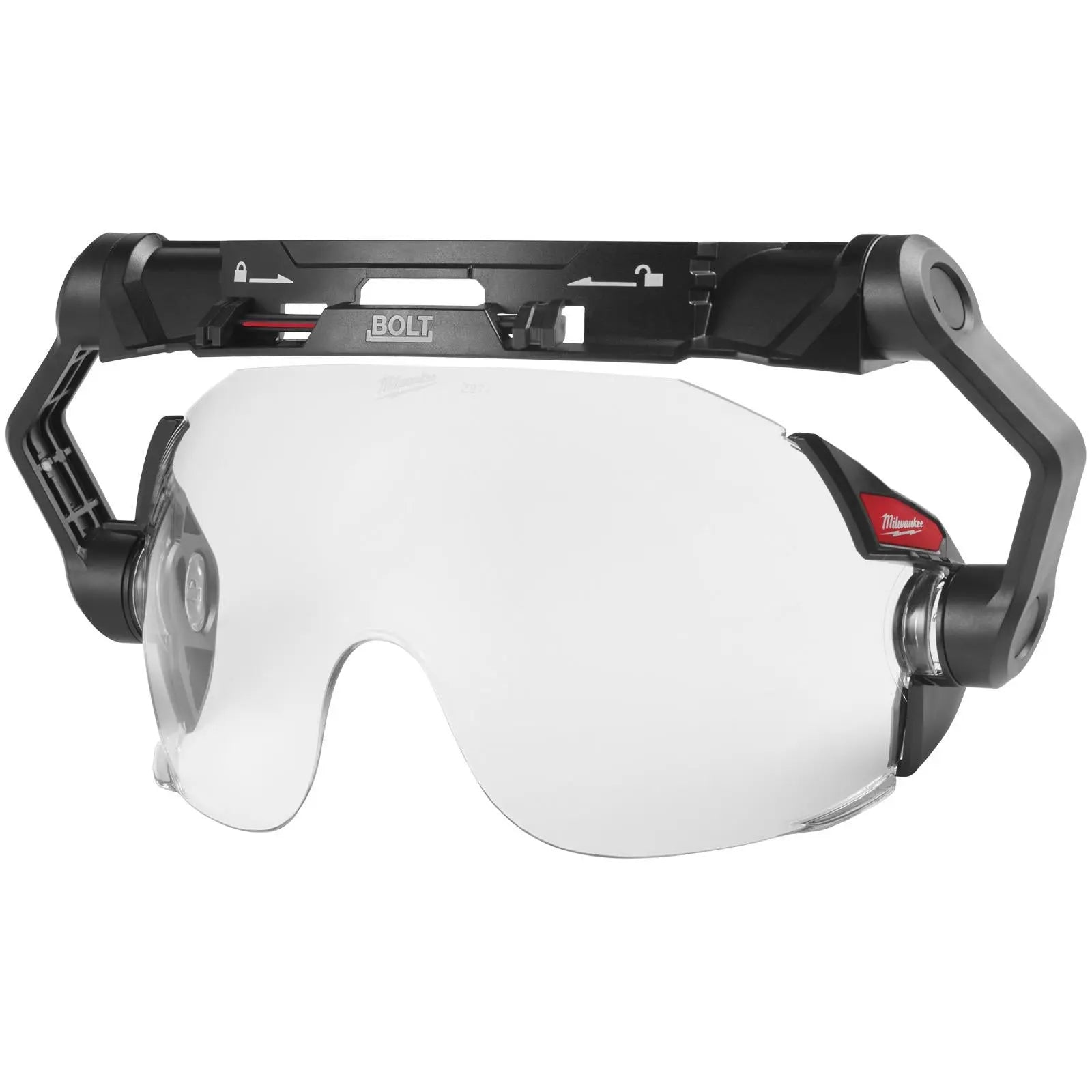 Milwaukee BOLT Clear Universal Visor White Rose Tools