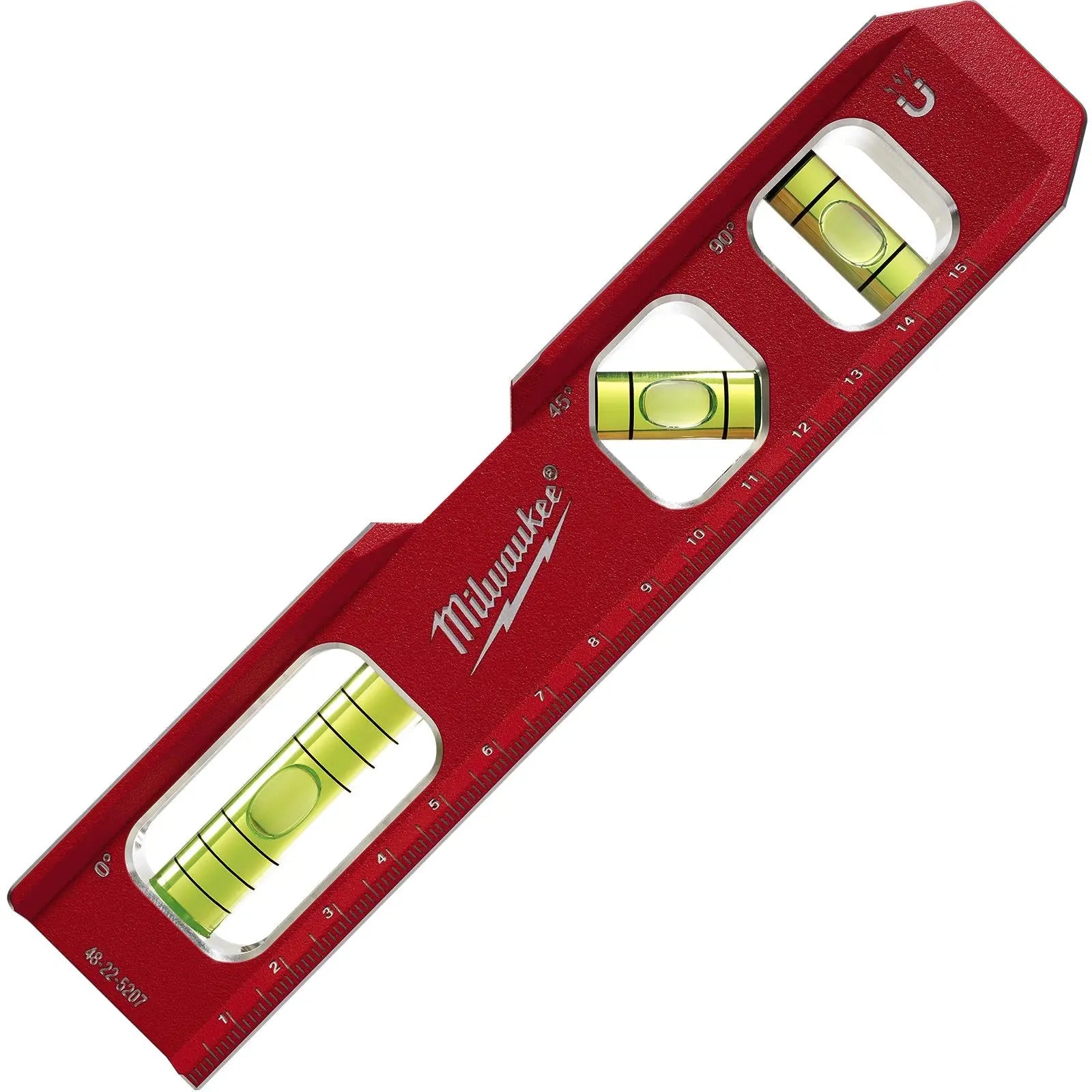 Milwaukee Billet Torpedo Spirit Level 17cm Magnetic