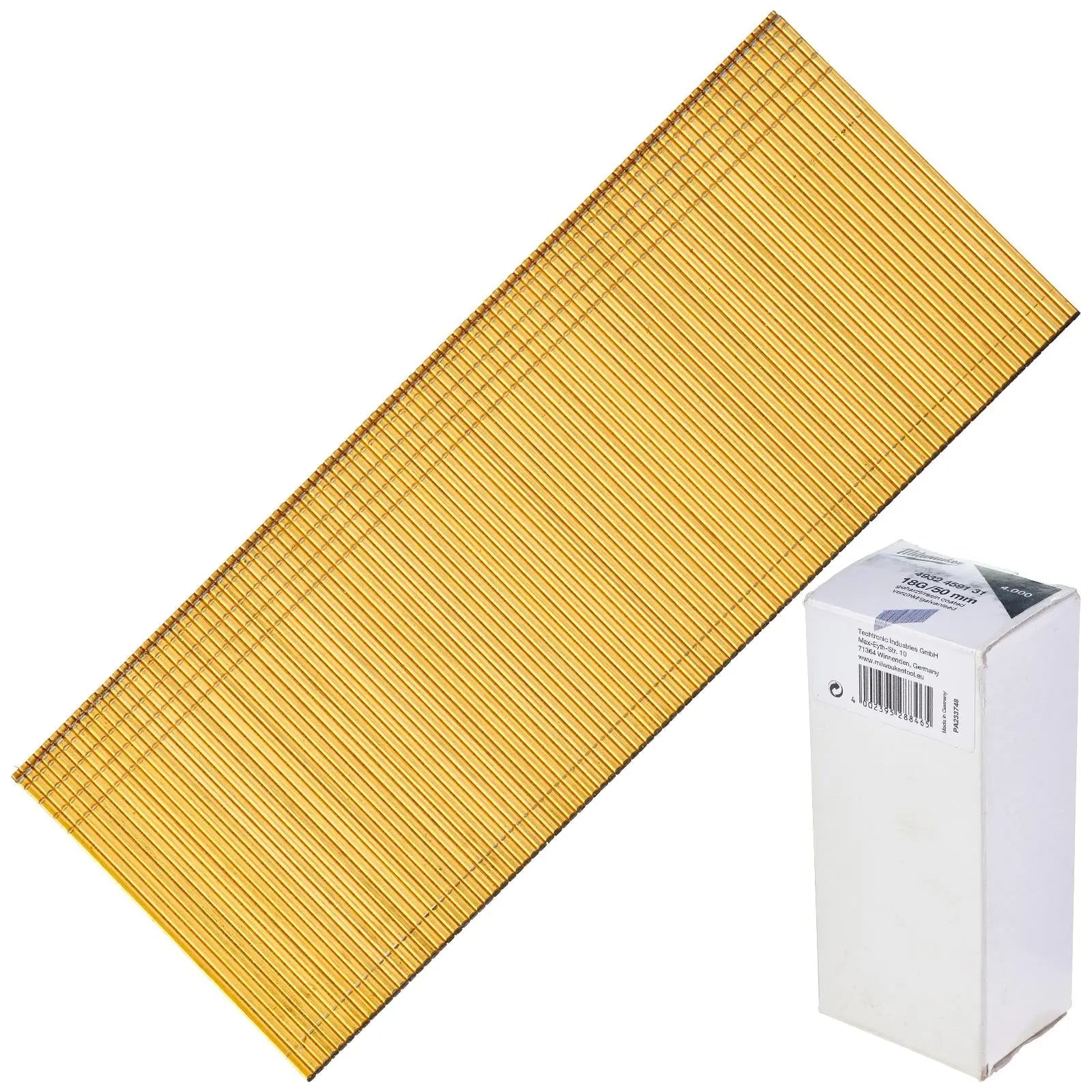 Milwaukee Brad Nails 18 Gauge 16-50mm Galvanised