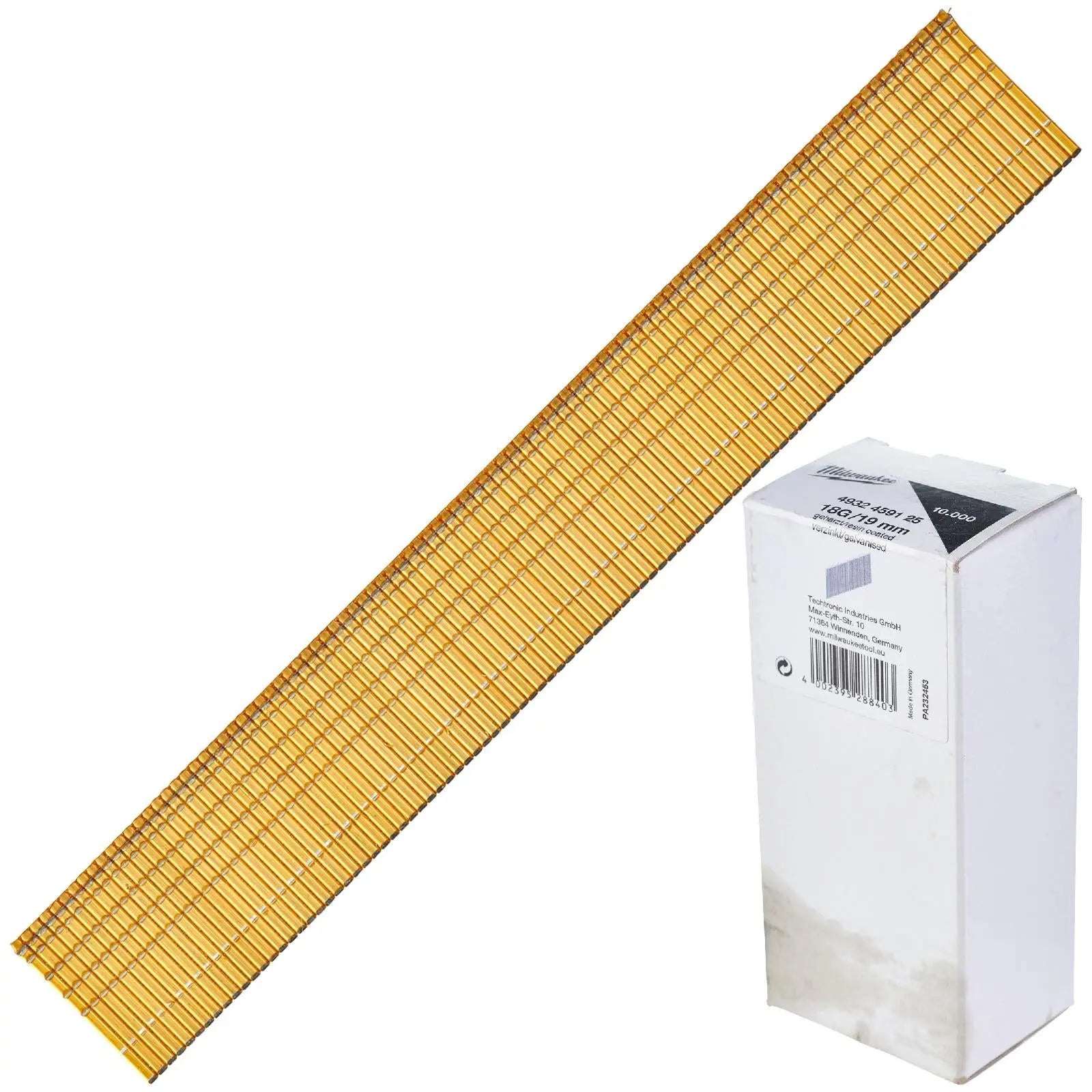 Milwaukee Brad Nails 18 Gauge 16-50mm Galvanised