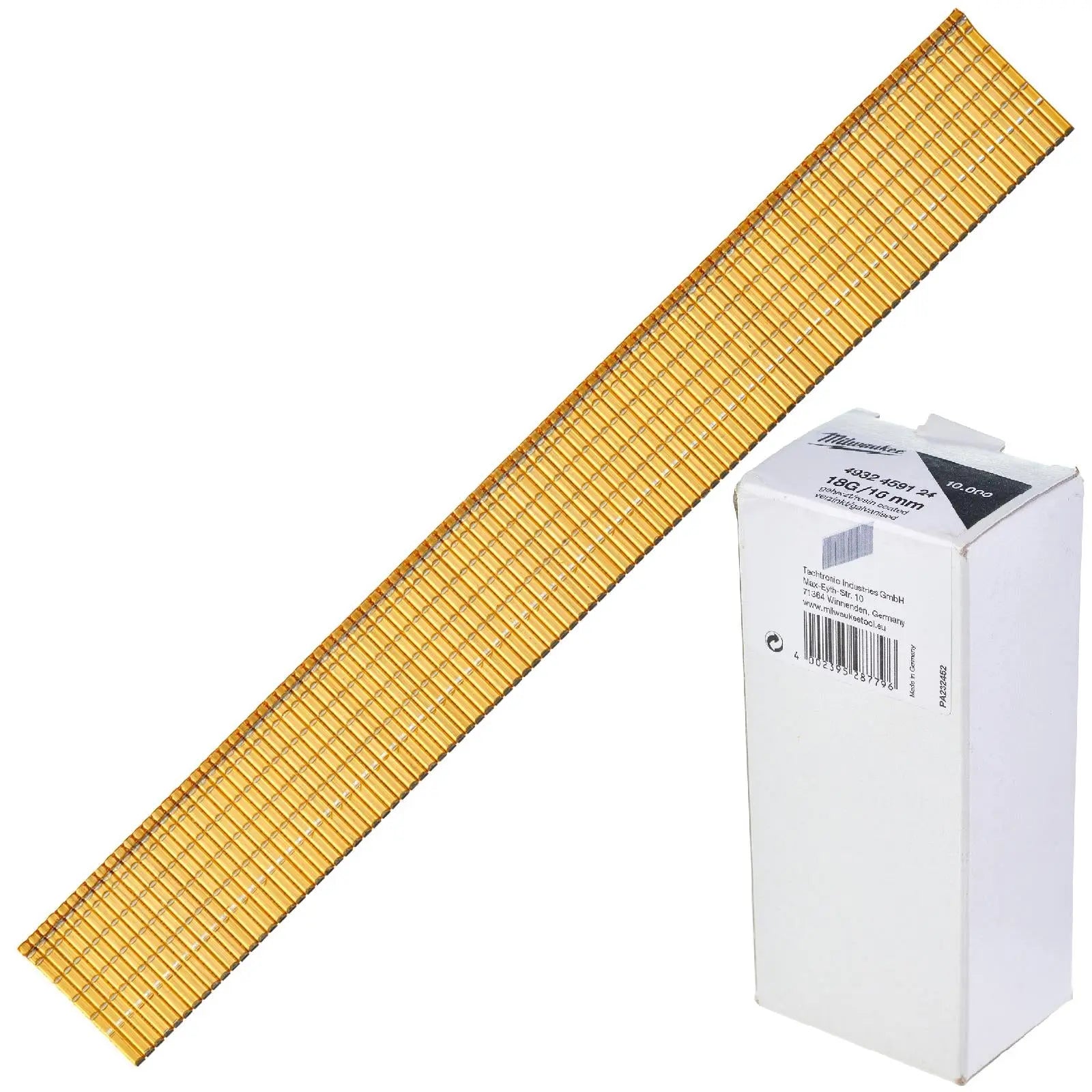 Milwaukee Brad Nails 18 Gauge 16-50mm Galvanised