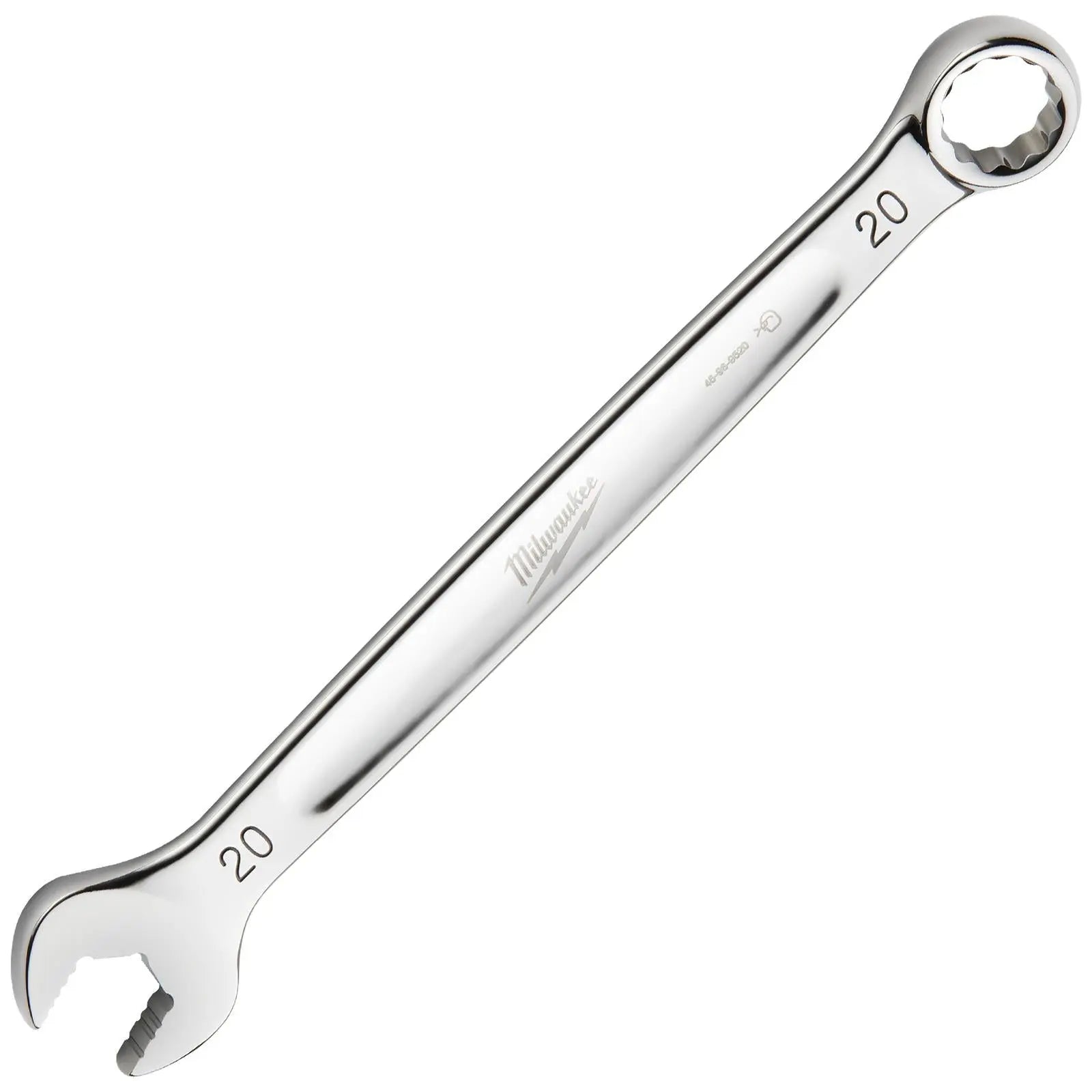 Milwaukee Combination Spanner MAX BITE Open End Ring Spanners - Choose Size White Rose Tools