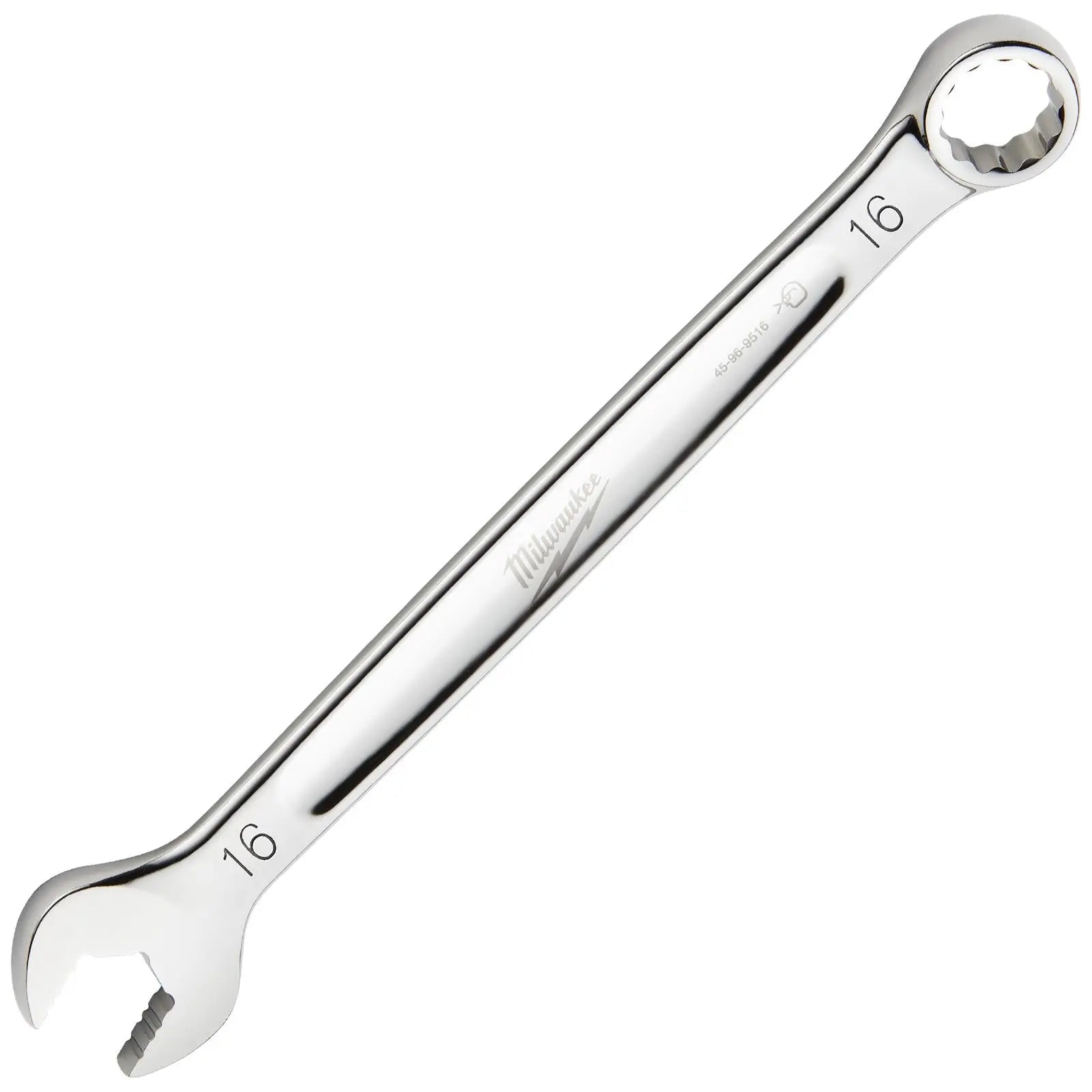 Milwaukee Combination Spanner MAX BITE Open End Ring Spanners - Choose Size White Rose Tools