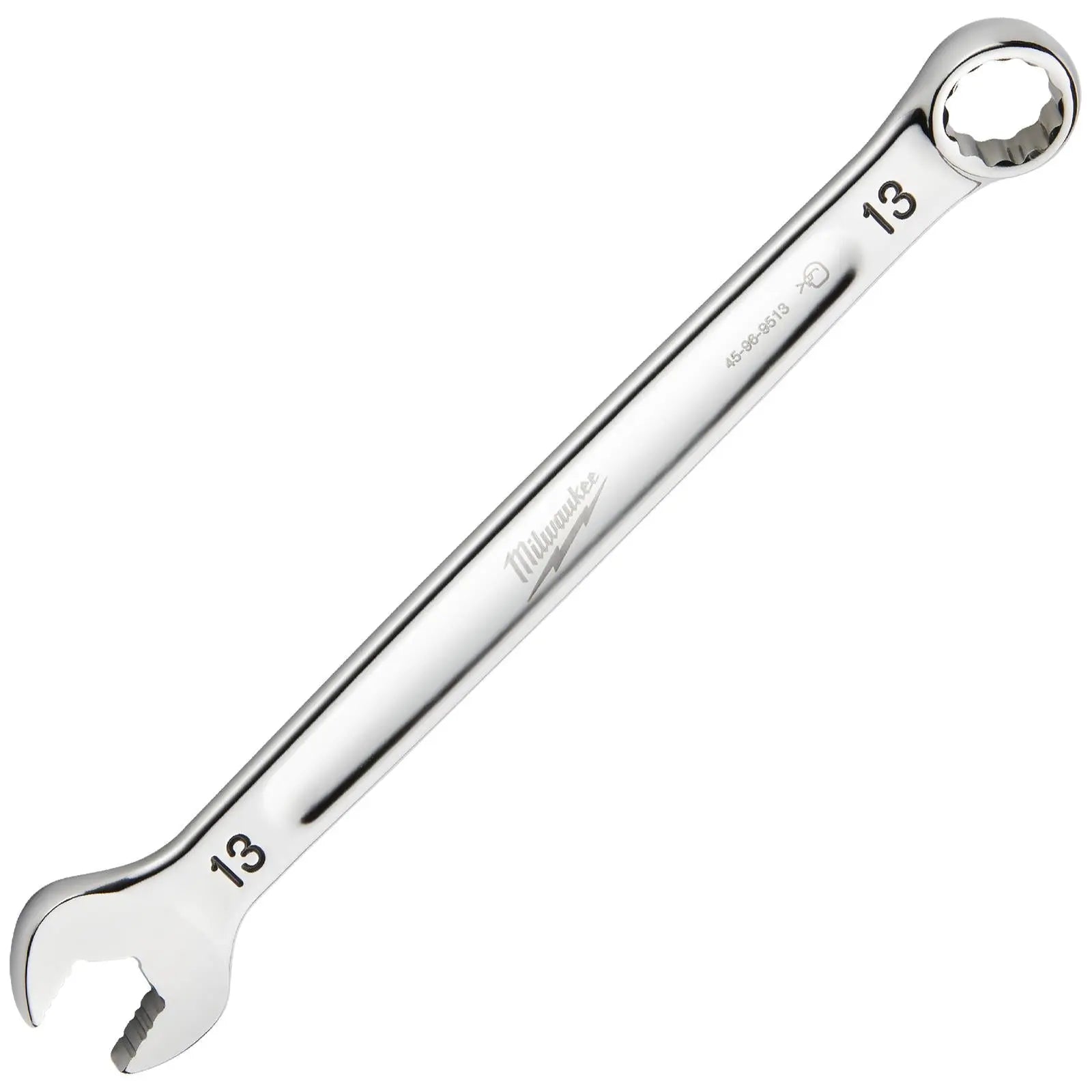 Milwaukee Combination Spanner MAX BITE Open End Ring Spanners - Choose Size White Rose Tools