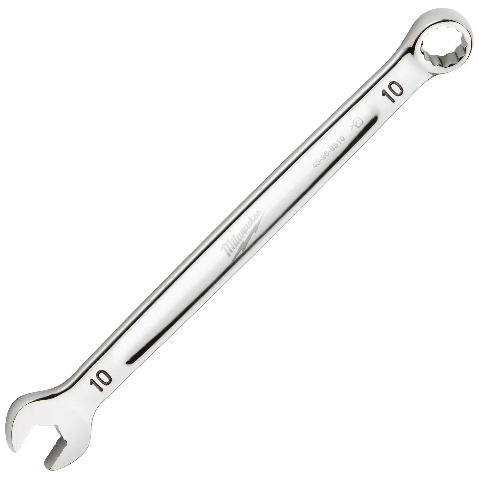 Milwaukee Combination Spanner MAX BITE Open End Ring Spanners - Choose Size White Rose Tools