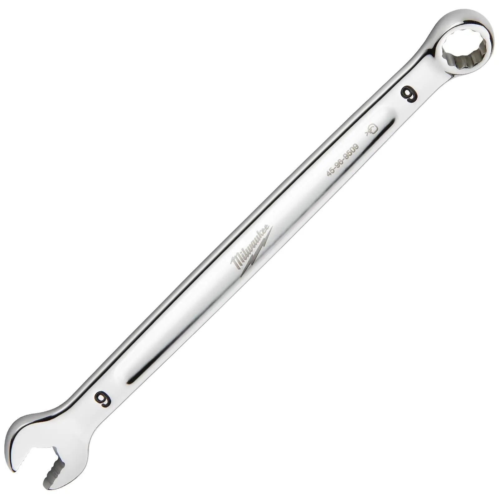 Milwaukee Combination Spanner MAX BITE Open End Ring Spanners - Choose Size White Rose Tools