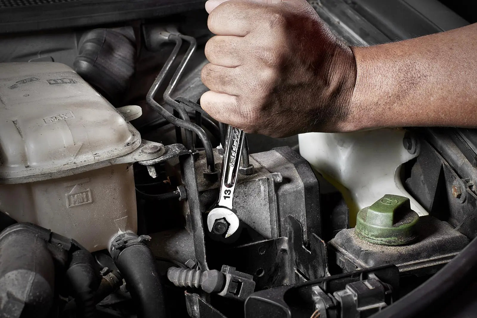 Milwaukee Combination Spanner Set MAX BITE 15 Pieces 8 - 22mm White Rose Tools