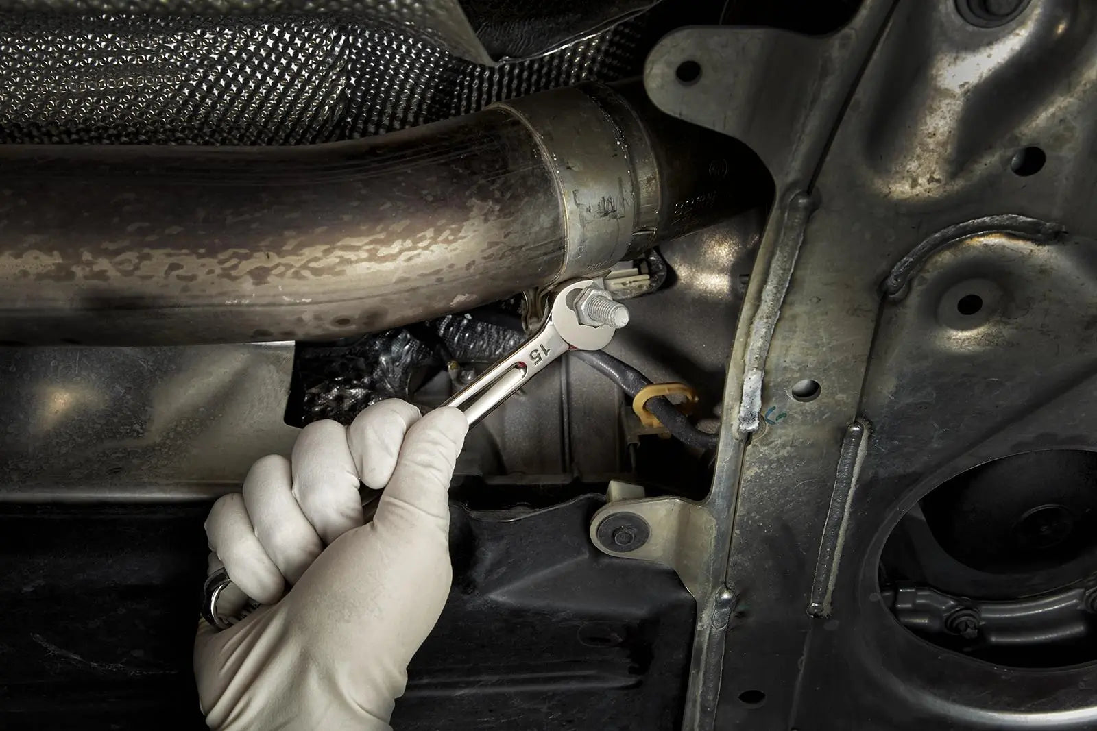 Milwaukee Combination Spanner Set MAX BITE 15 Pieces 8 - 22mm White Rose Tools