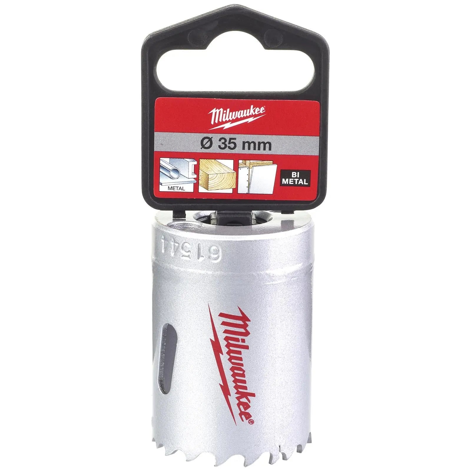 Milwaukee Contractors Holesaw Bi Metal Teeth 14-152mm Cutting Depth 38mm