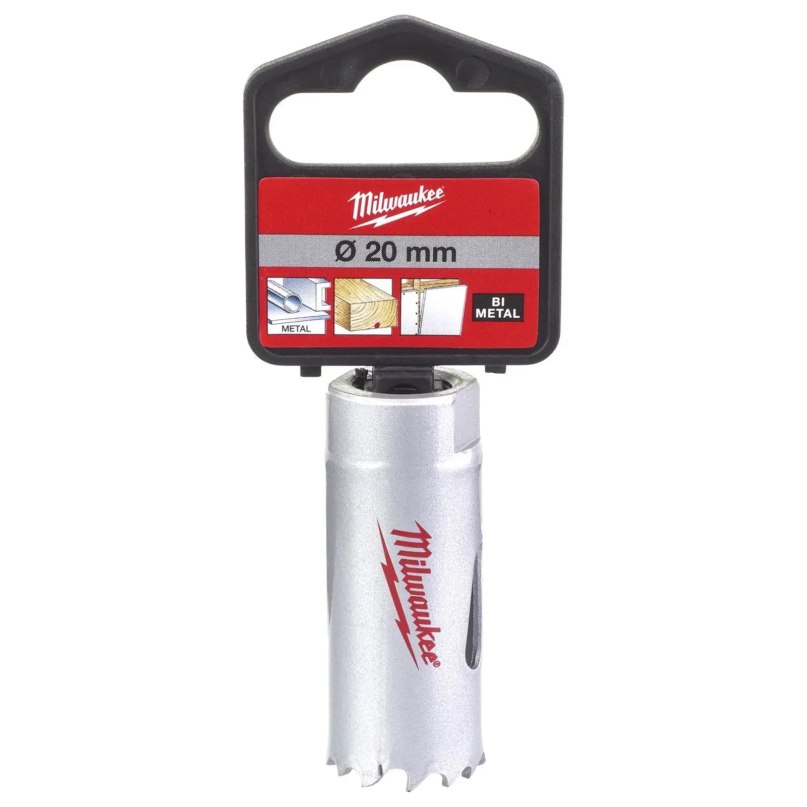 Milwaukee Contractors Holesaw Bi Metal Teeth 14-152mm Cutting Depth 38mm