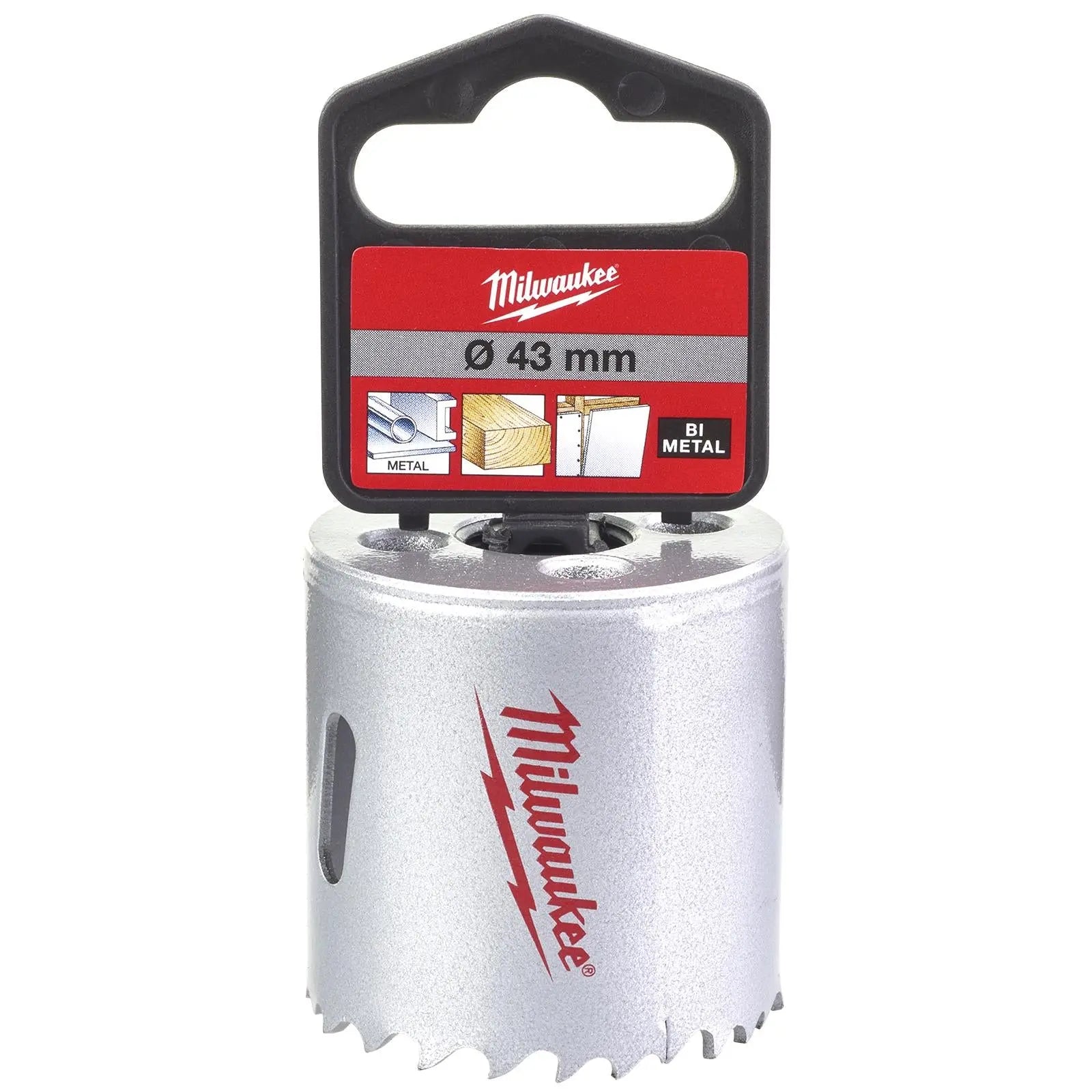 Milwaukee Contractors Holesaw Bi Metal Teeth 14-152mm Cutting Depth 38mm