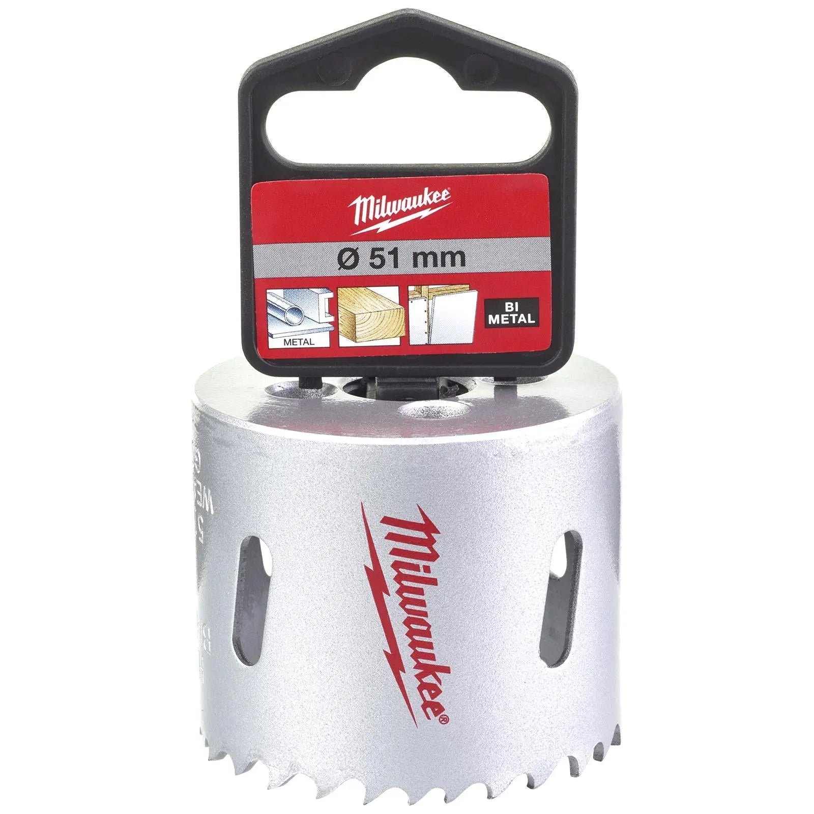 Milwaukee Contractors Holesaw Bi Metal Teeth 14-152mm Cutting Depth 38mm