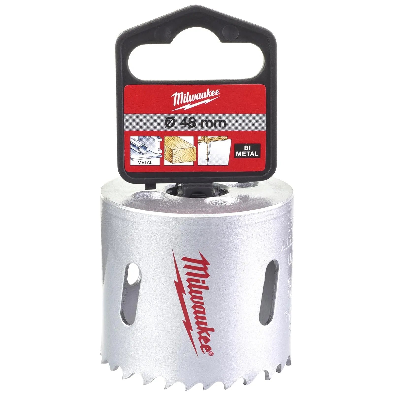 Milwaukee Contractors Holesaw Bi Metal Teeth 14-152mm Cutting Depth 38mm