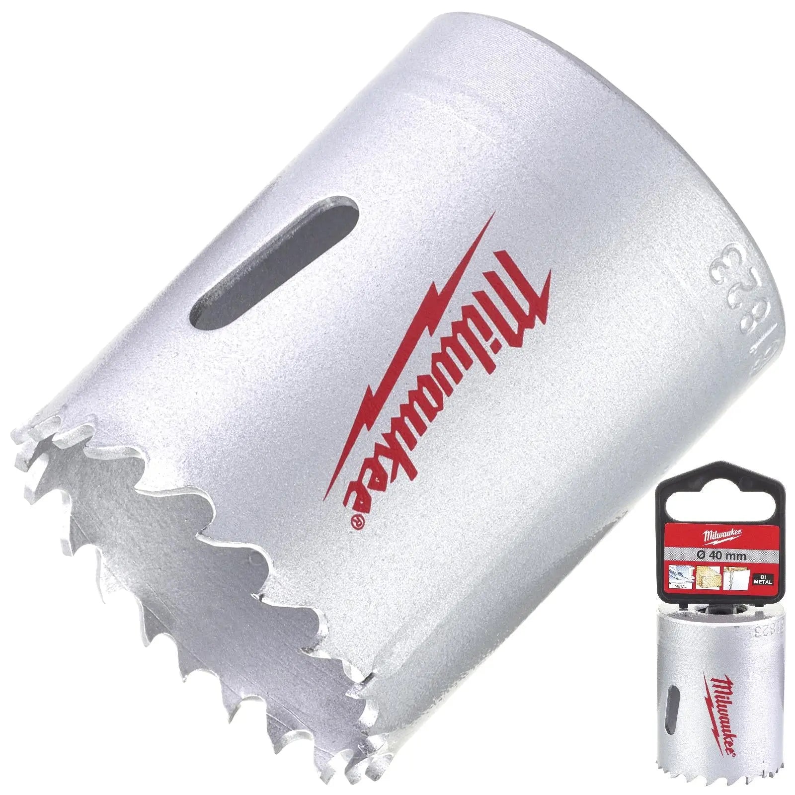 Milwaukee Contractors Holesaw Bi Metal Teeth 14-152mm Cutting Depth 38mm