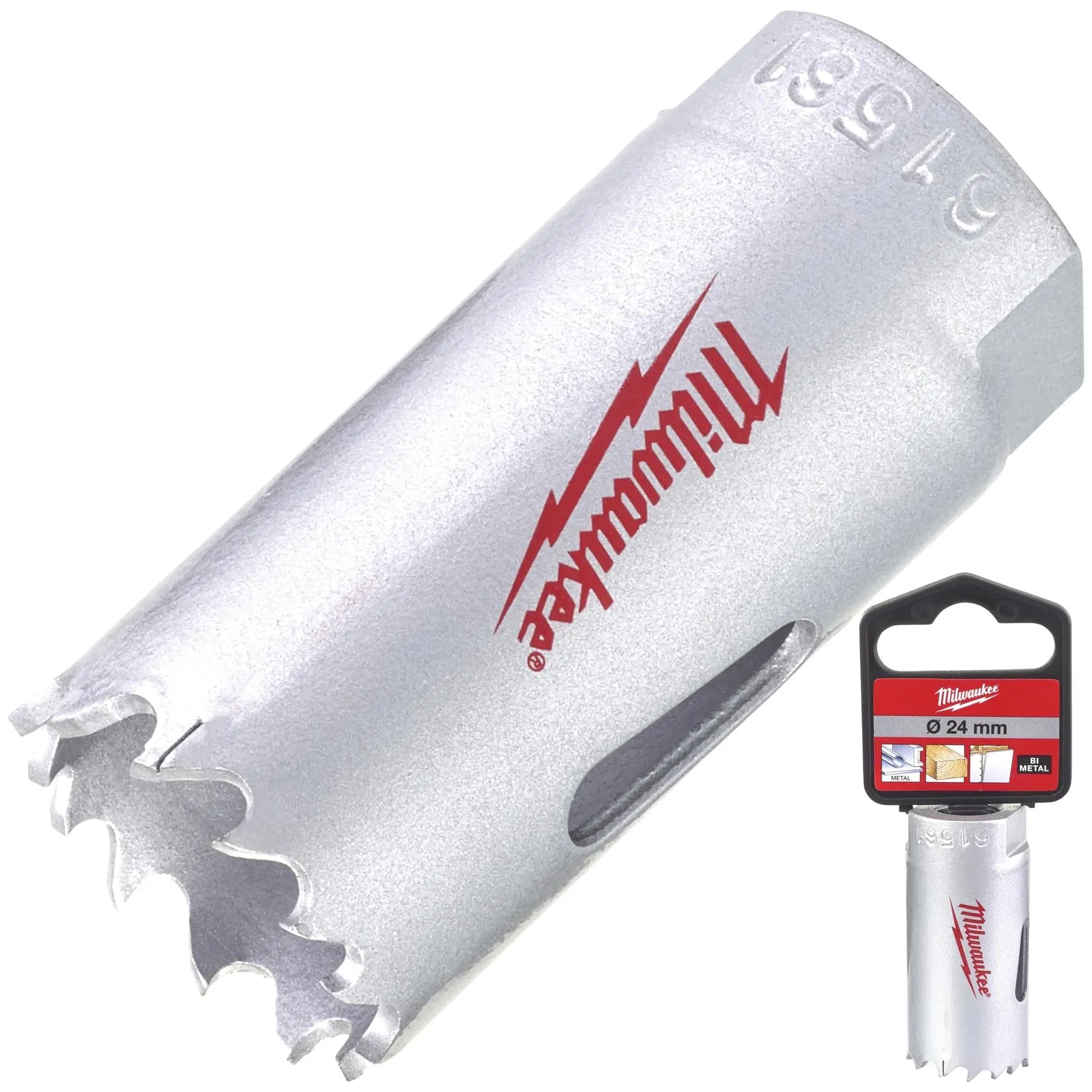 Milwaukee Contractors Holesaw Bi Metal Teeth 14-152mm Cutting Depth 38mm