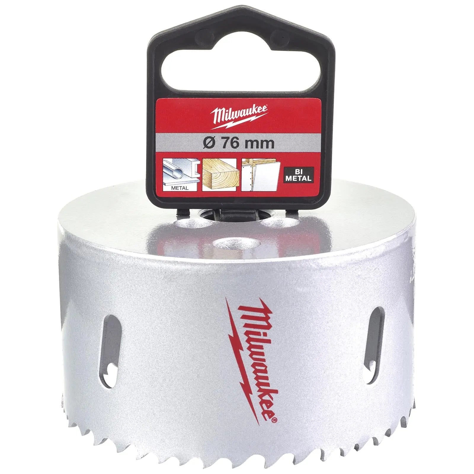 Milwaukee Contractors Holesaw Bi Metal Teeth 14-152mm Cutting Depth 38mm
