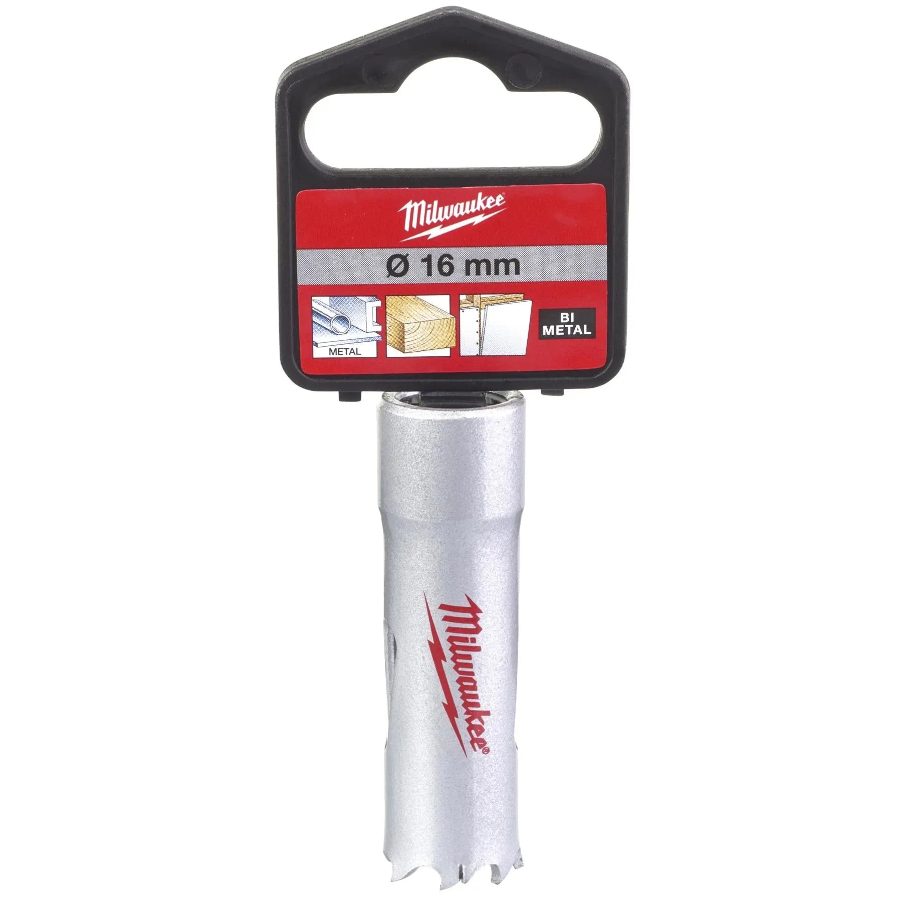 Milwaukee Contractors Holesaw Bi Metal Teeth 14-152mm Cutting Depth 38mm