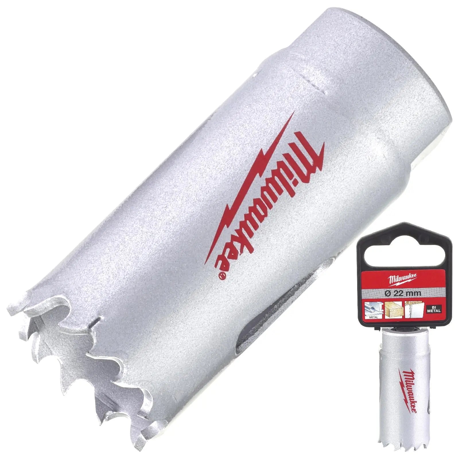 Milwaukee Contractors Holesaw Bi Metal Teeth 14-152mm Cutting Depth 38mm