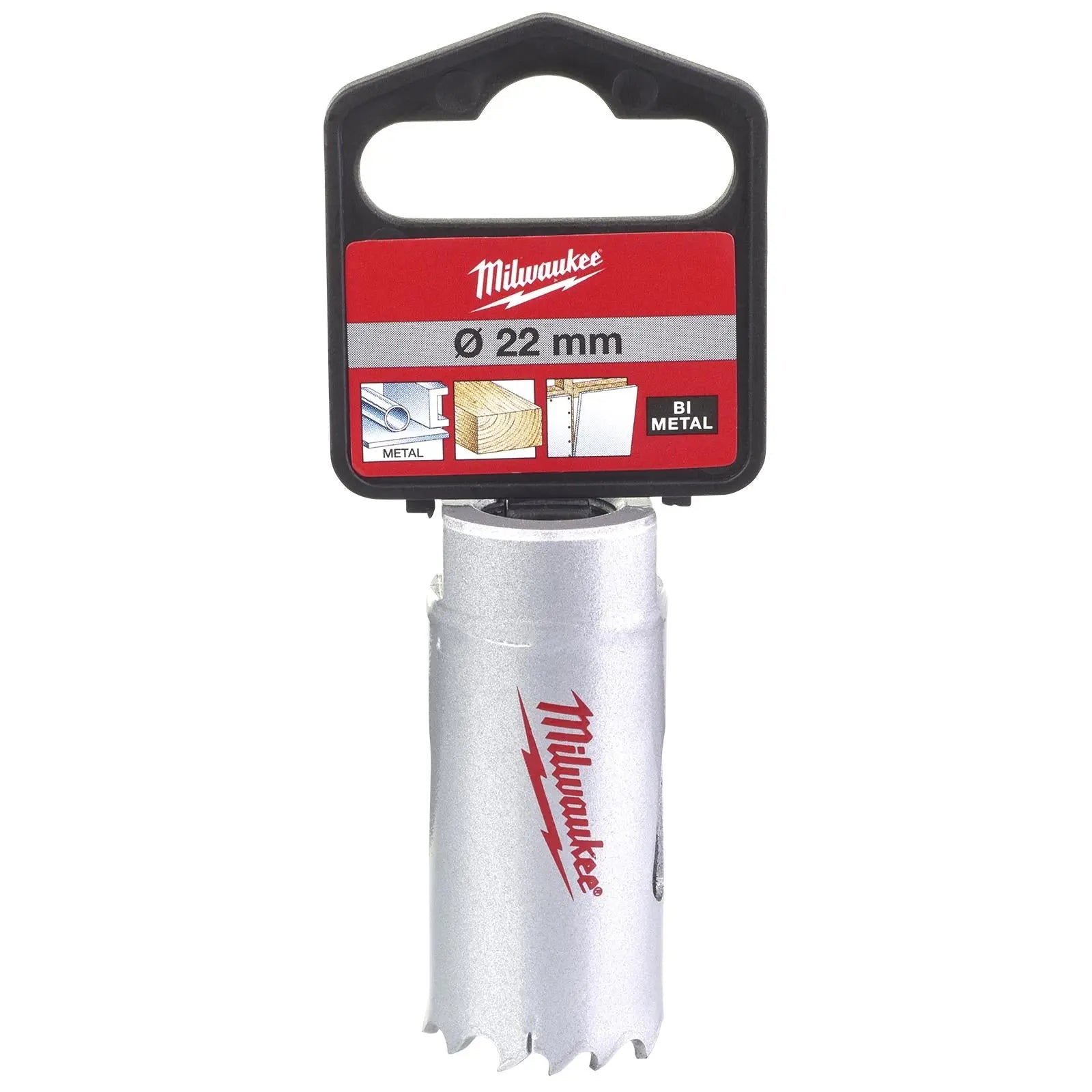 Milwaukee Contractors Holesaw Bi Metal Teeth 14-152mm Cutting Depth 38mm