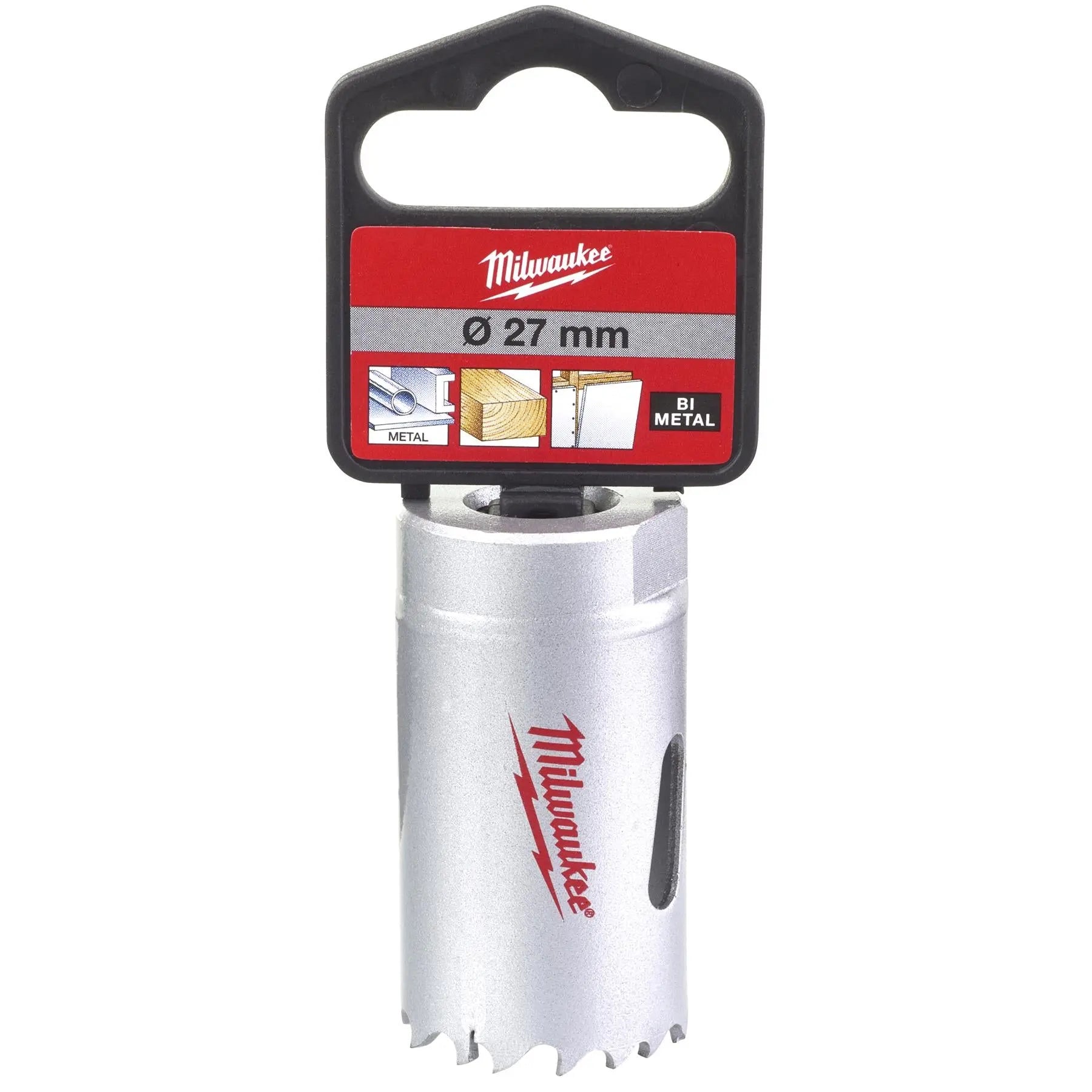 Milwaukee Contractors Holesaw Bi Metal Teeth 14-152mm Cutting Depth 38mm