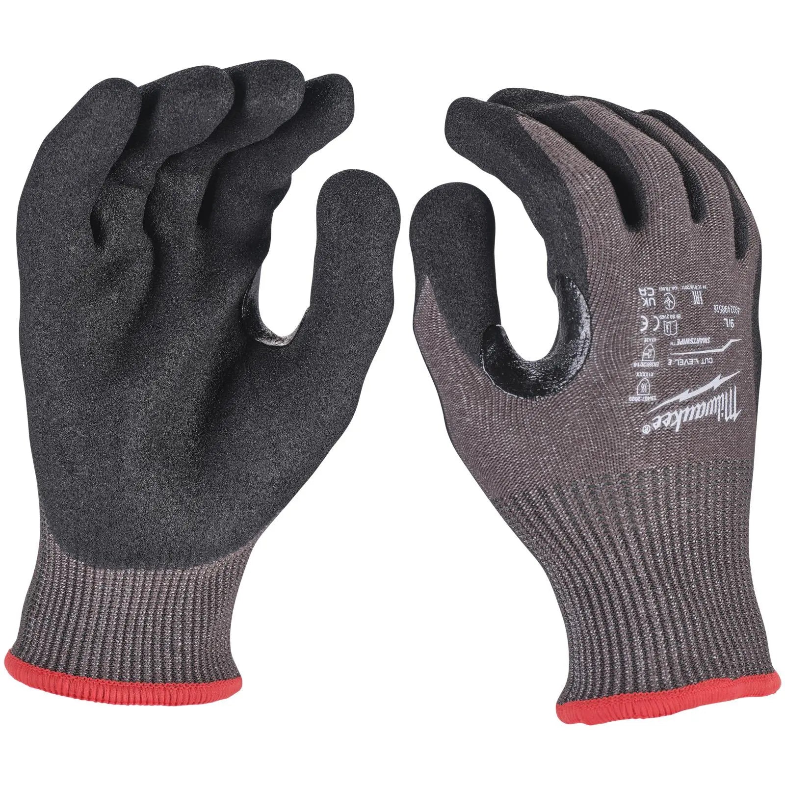 Milwaukee Cut E Safety Gloves Gen 2 - Choose Size White Rose Tools