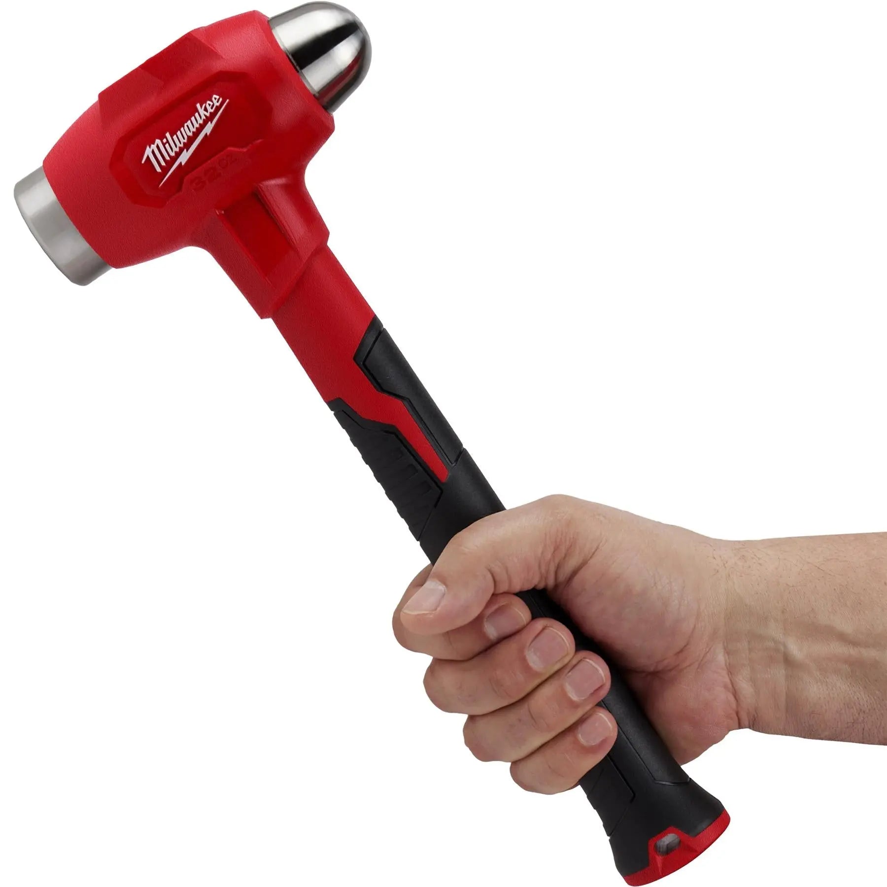 Milwaukee Dead Blow Ball Pein Hammer 907g 32oz  White Rose Tools